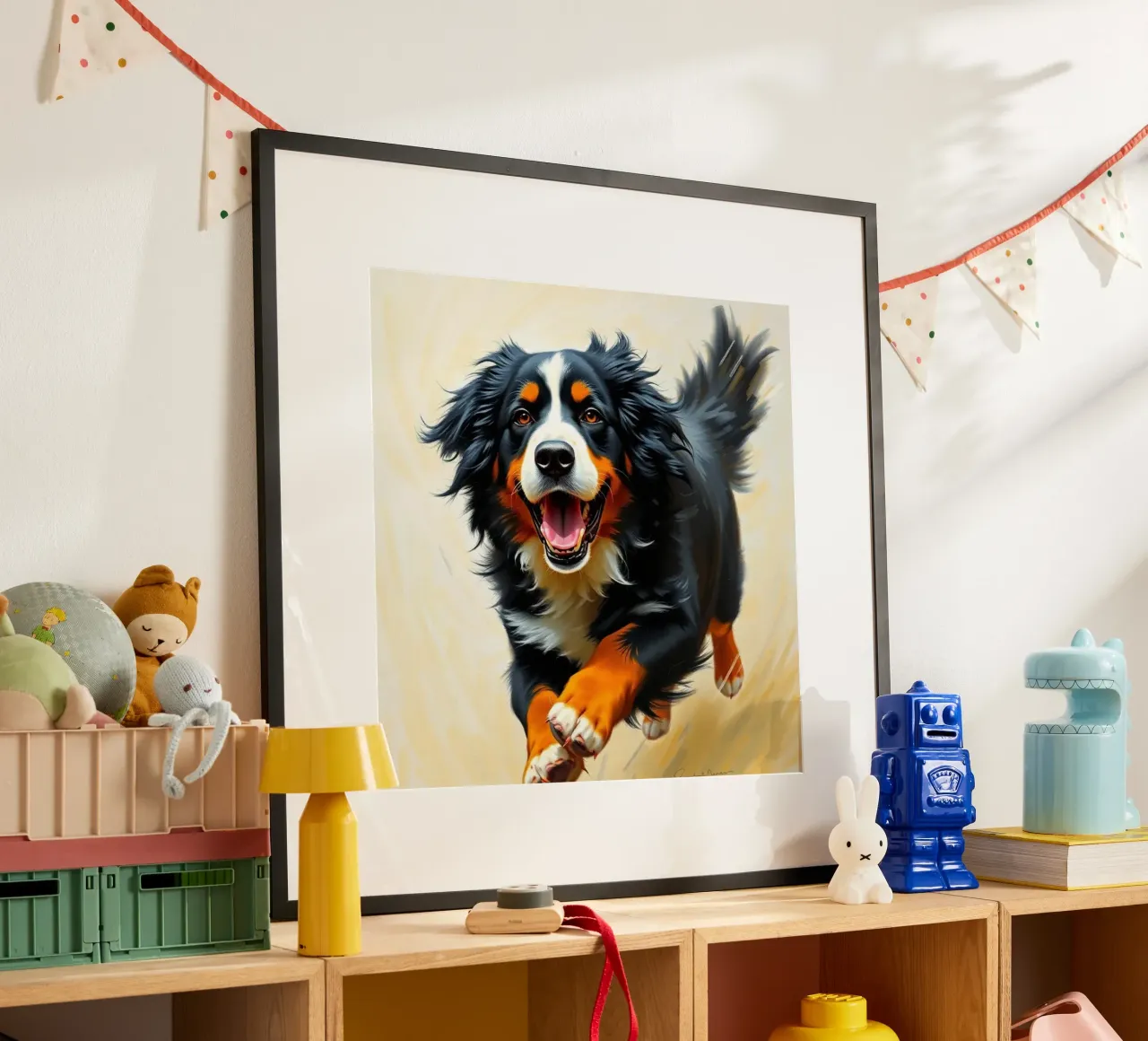 Bellissimo cane da montagna bernese #127 carta hahnemühle da Yumis.Beargang.and.Me