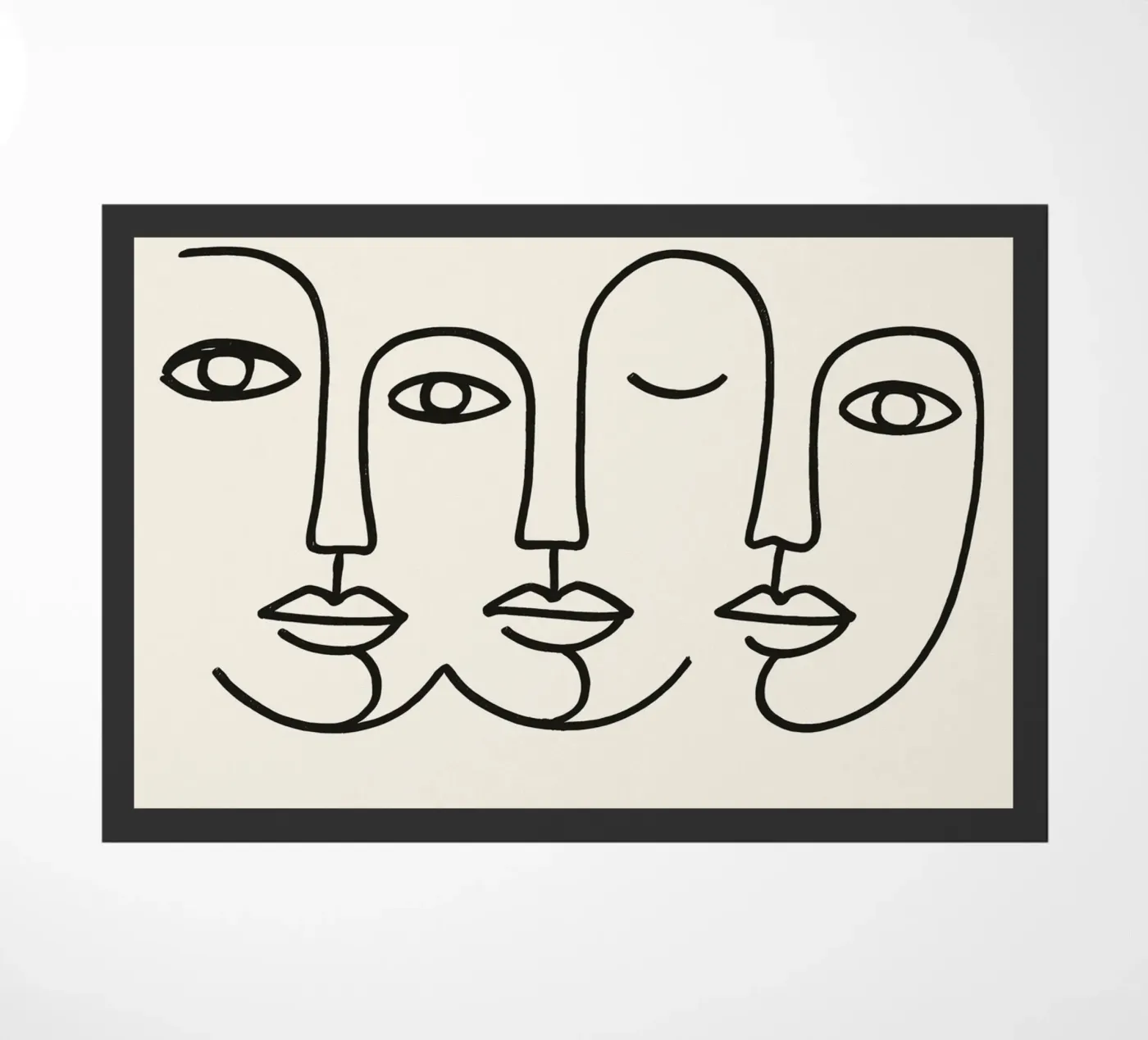 Facing Flow deurmat van treechild