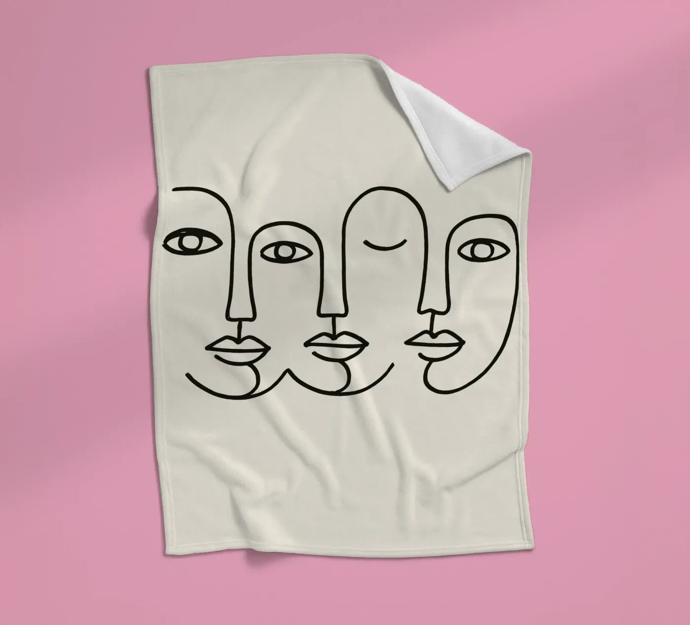 Facing Flow coperta in pile da treechild