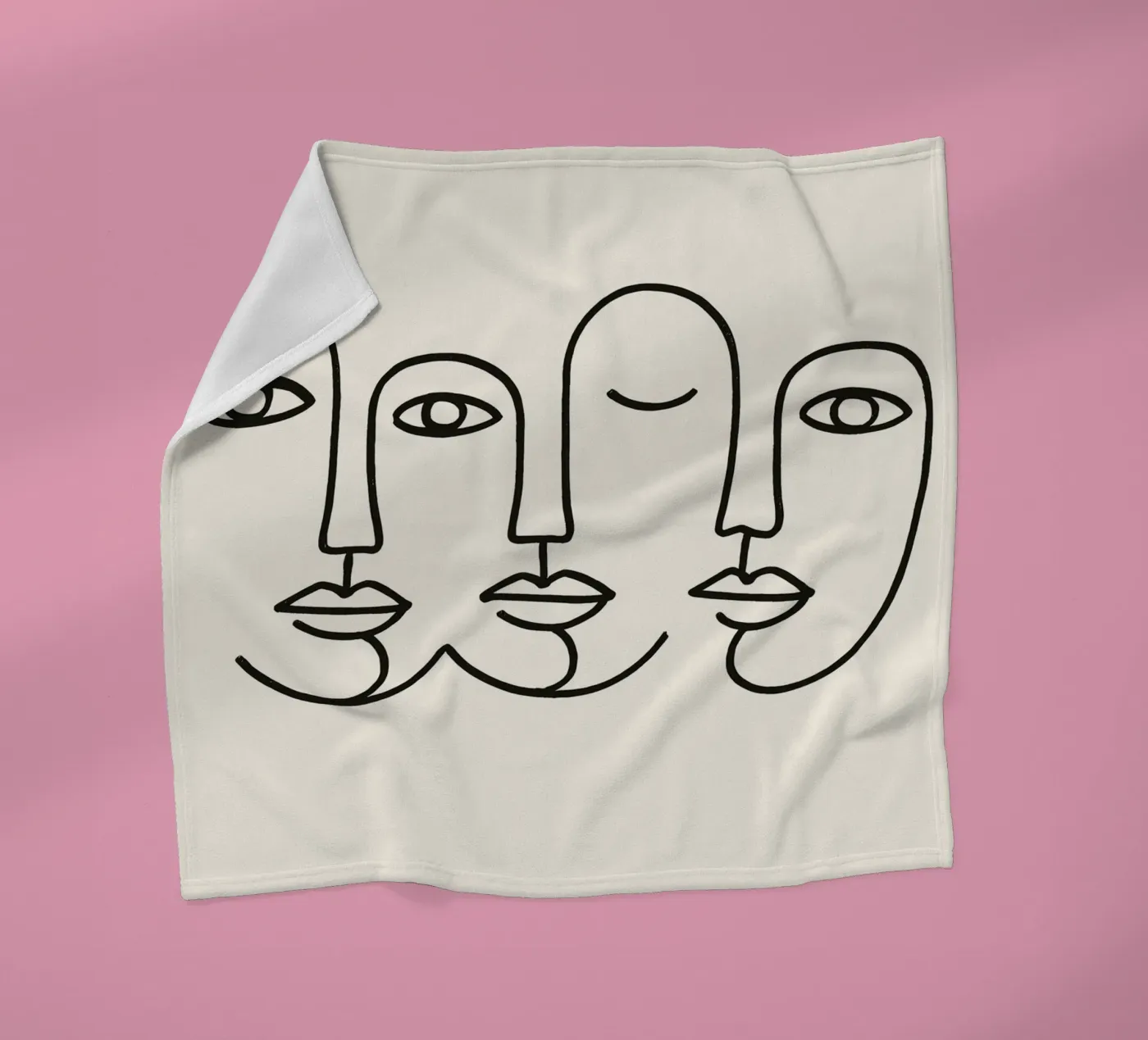 Facing Flow coperta in pile da treechild