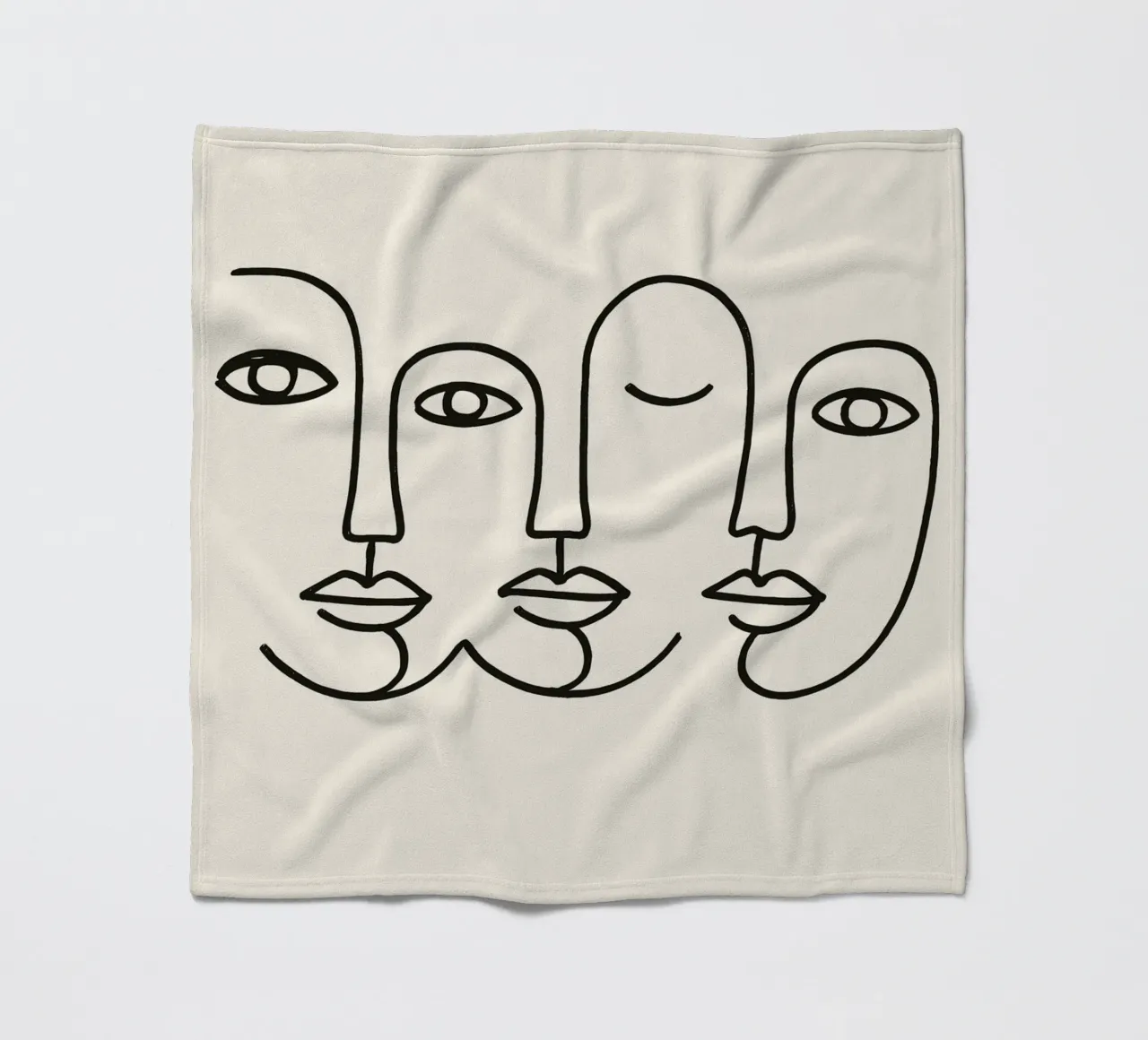 Facing Flow Fleecedecke von treechild