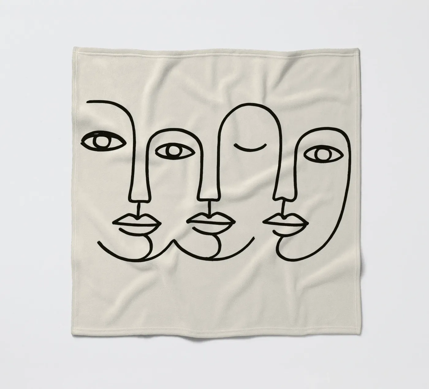 Facing Flow coperta in pile da treechild