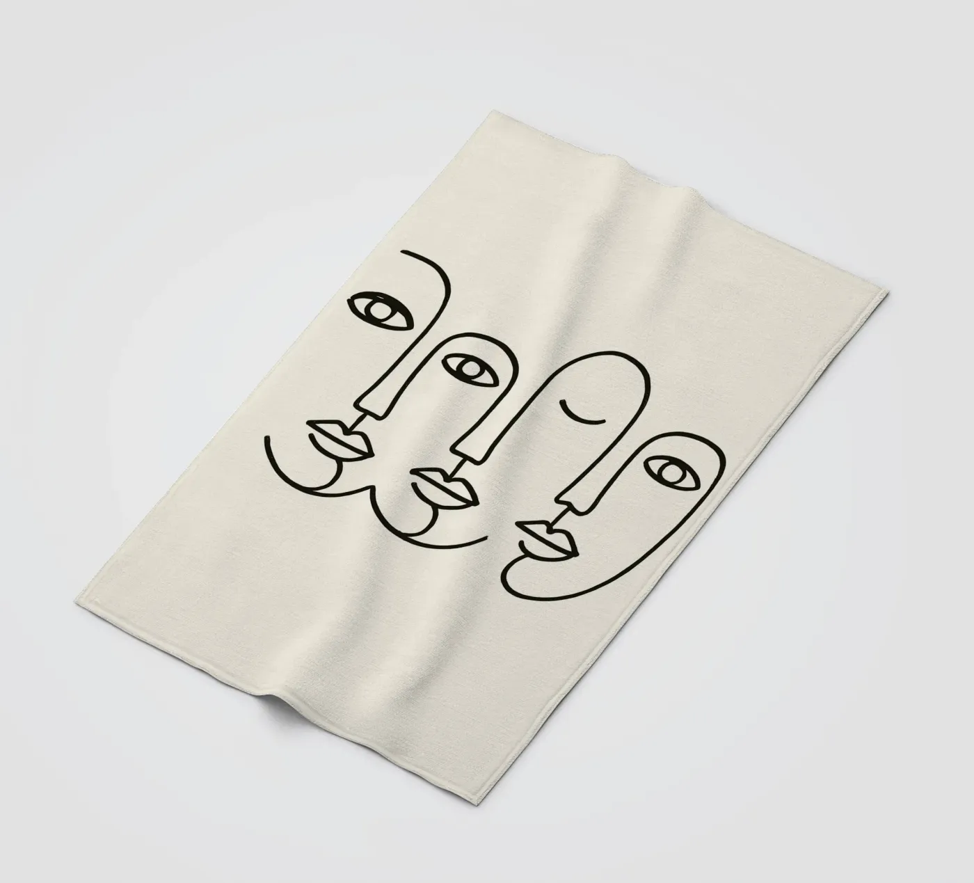 Facing Flow coperta in pile da treechild