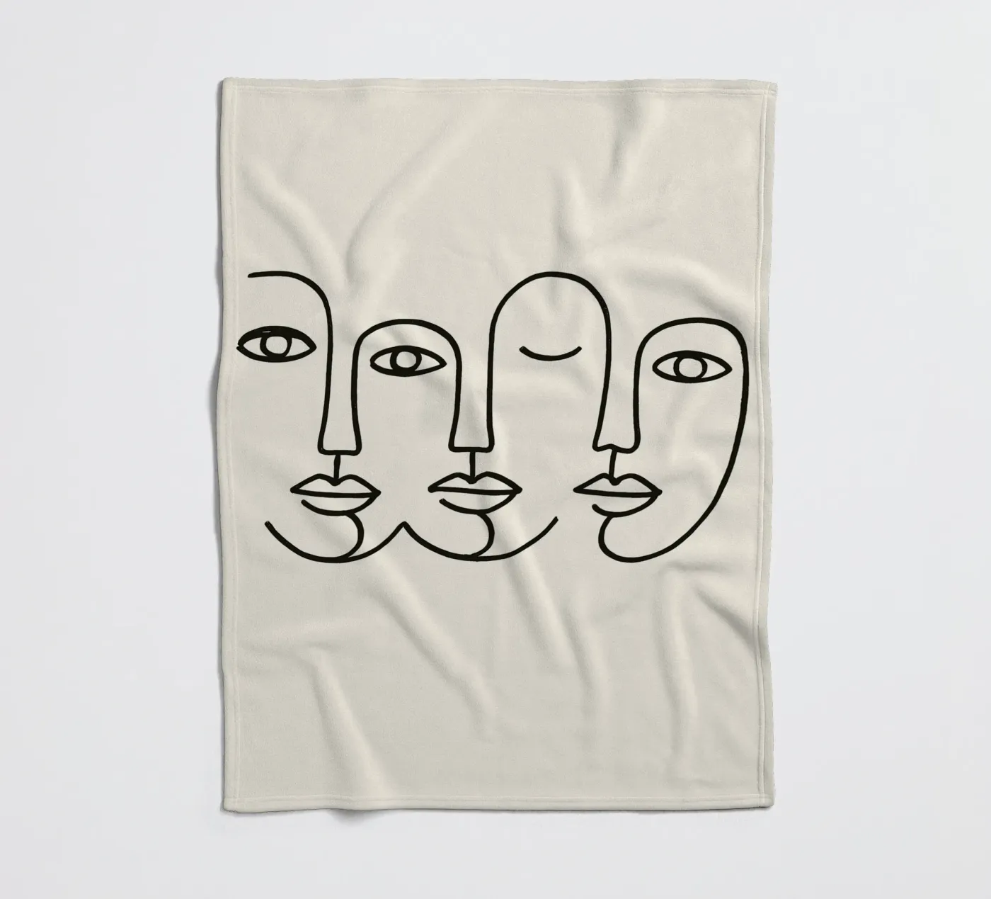 Facing Flow coperta in pile da treechild