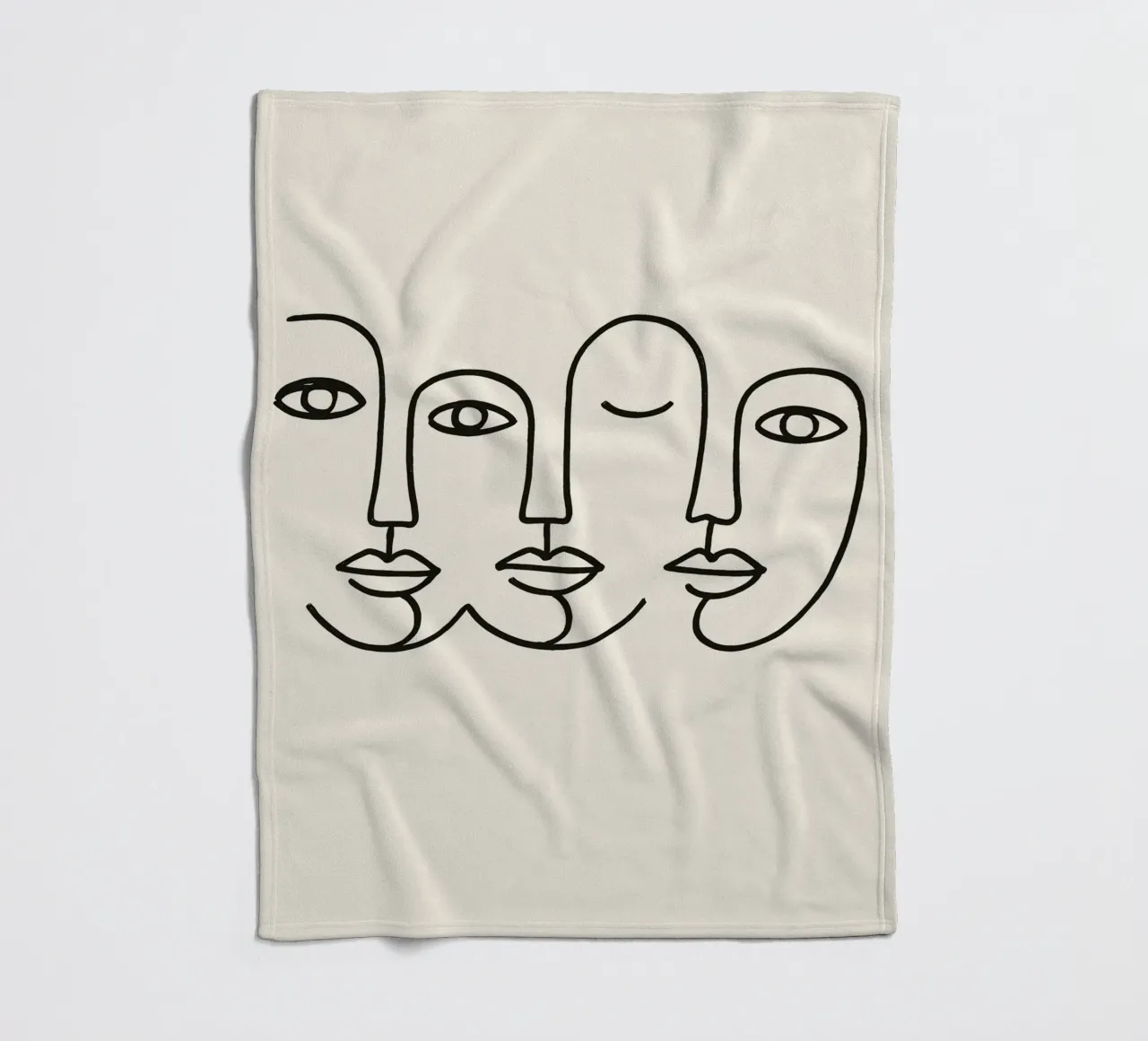 Facing Flow Fleecedecke von treechild