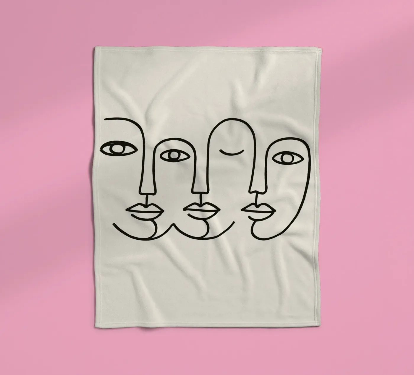 Facing Flow coperta in pile da treechild