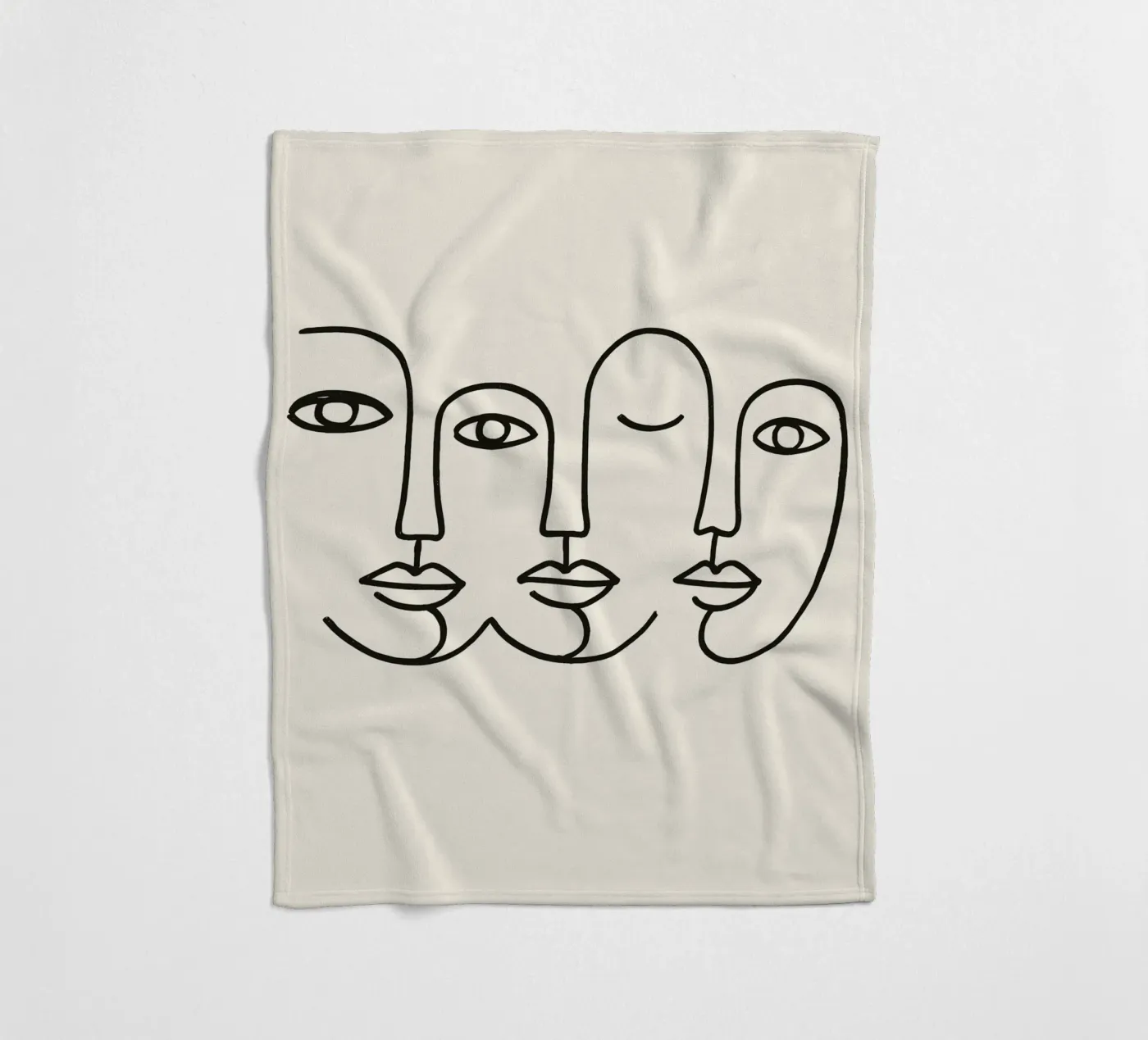 Facing Flow coperta in pile da treechild