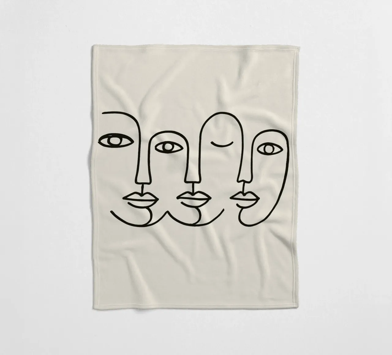 Facing Flow Fleecedecke von treechild