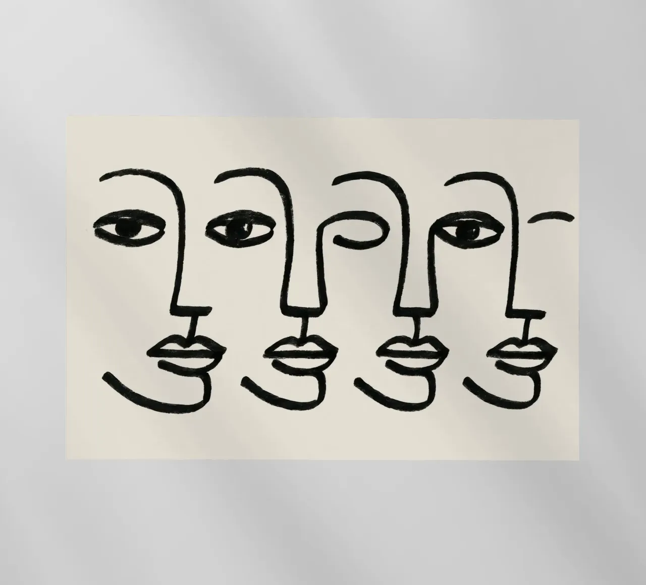 Echo Faces backlit folie van treechild