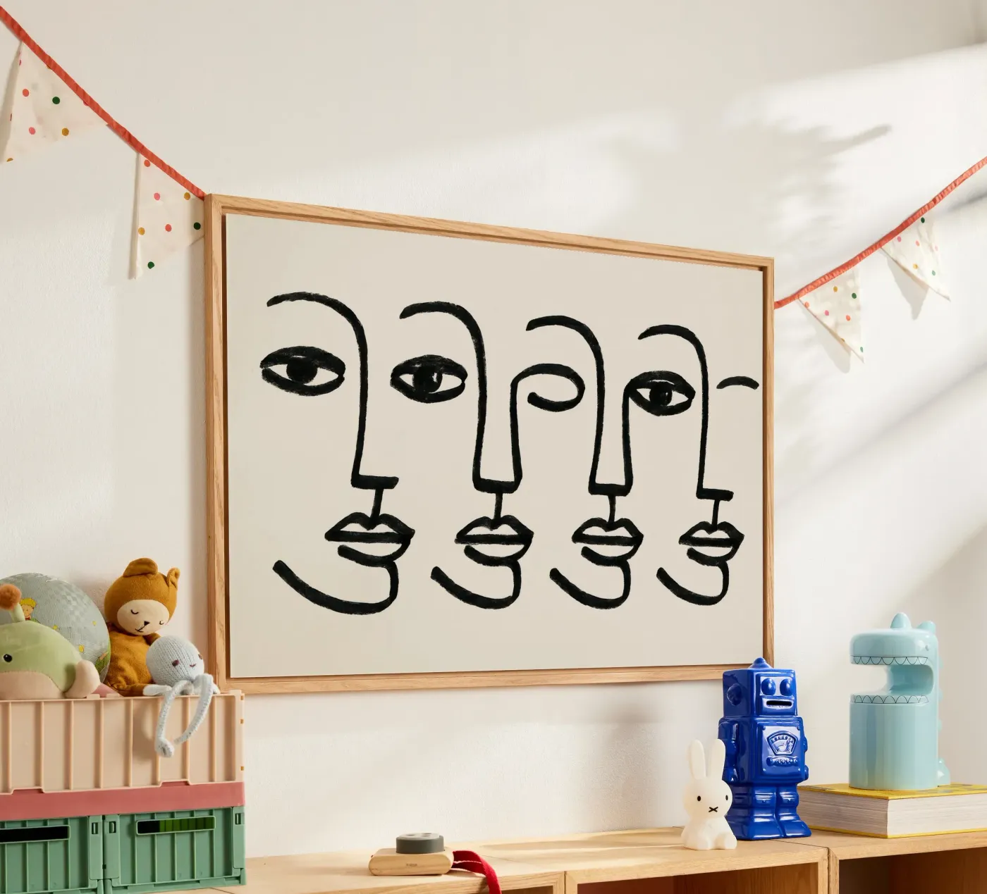 Echo Faces plexiglas de treechild