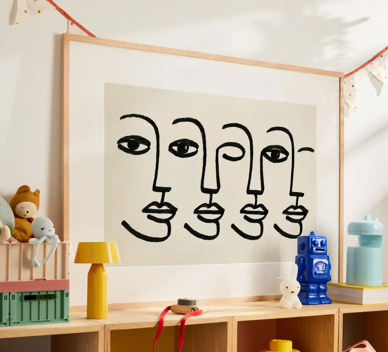 Echo Faces Poster von treechild