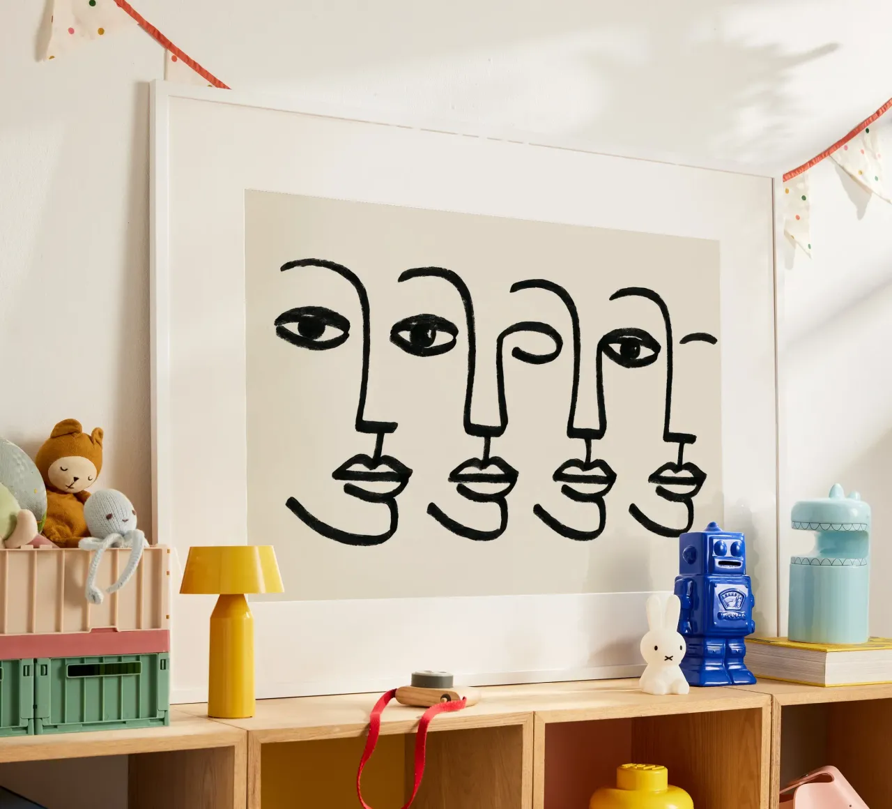 Echo Faces Poster von treechild