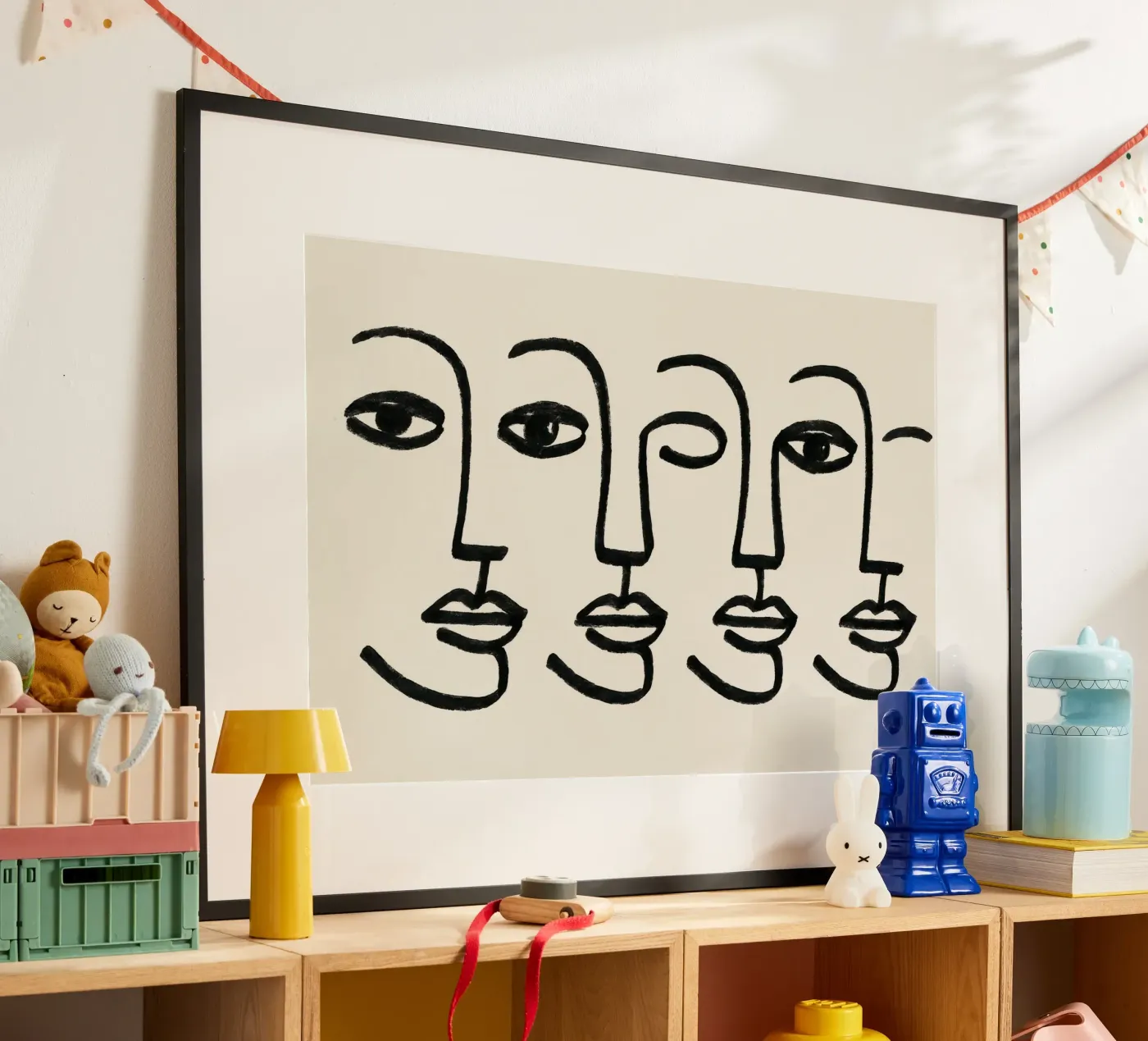 Echo Faces poster da treechild