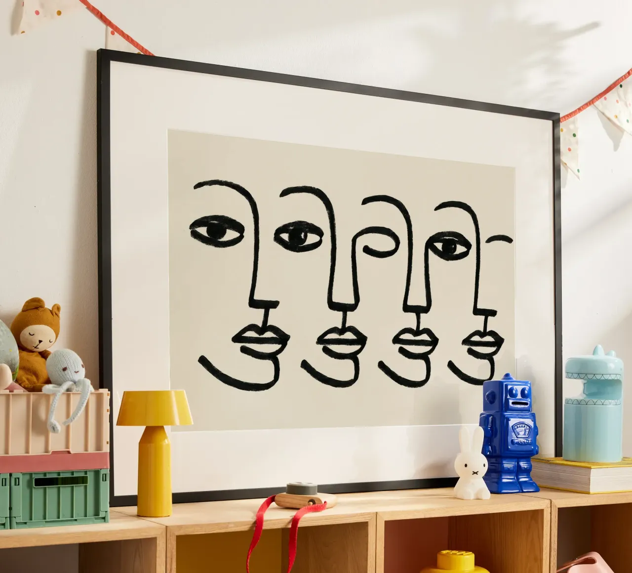 Echo Faces Poster von treechild