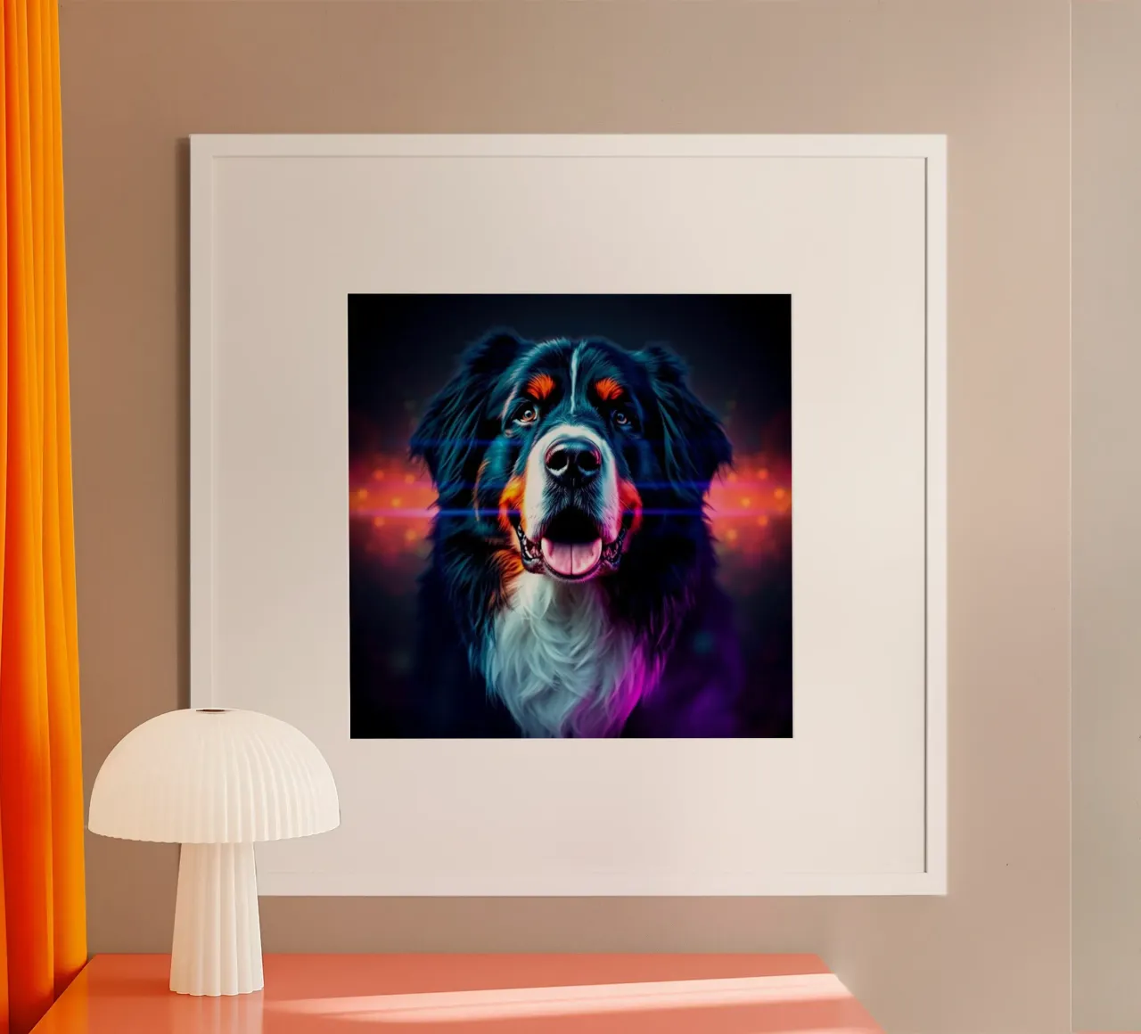 Bellissimo cane da montagna bernese #130 poster da Yumis.Beargang.and.Me