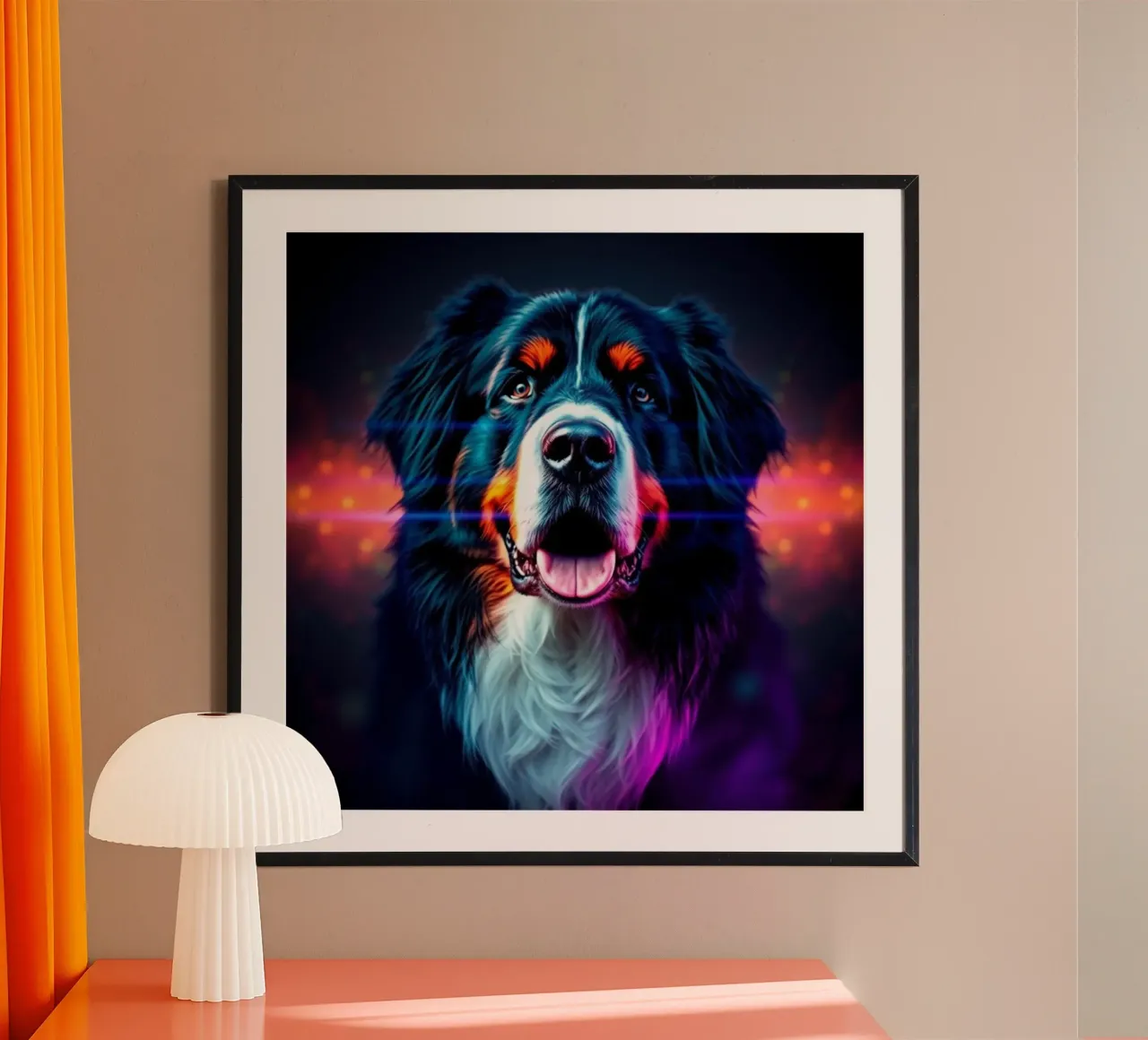 Bellissimo cane da montagna bernese #130 poster da Yumis.Beargang.and.Me