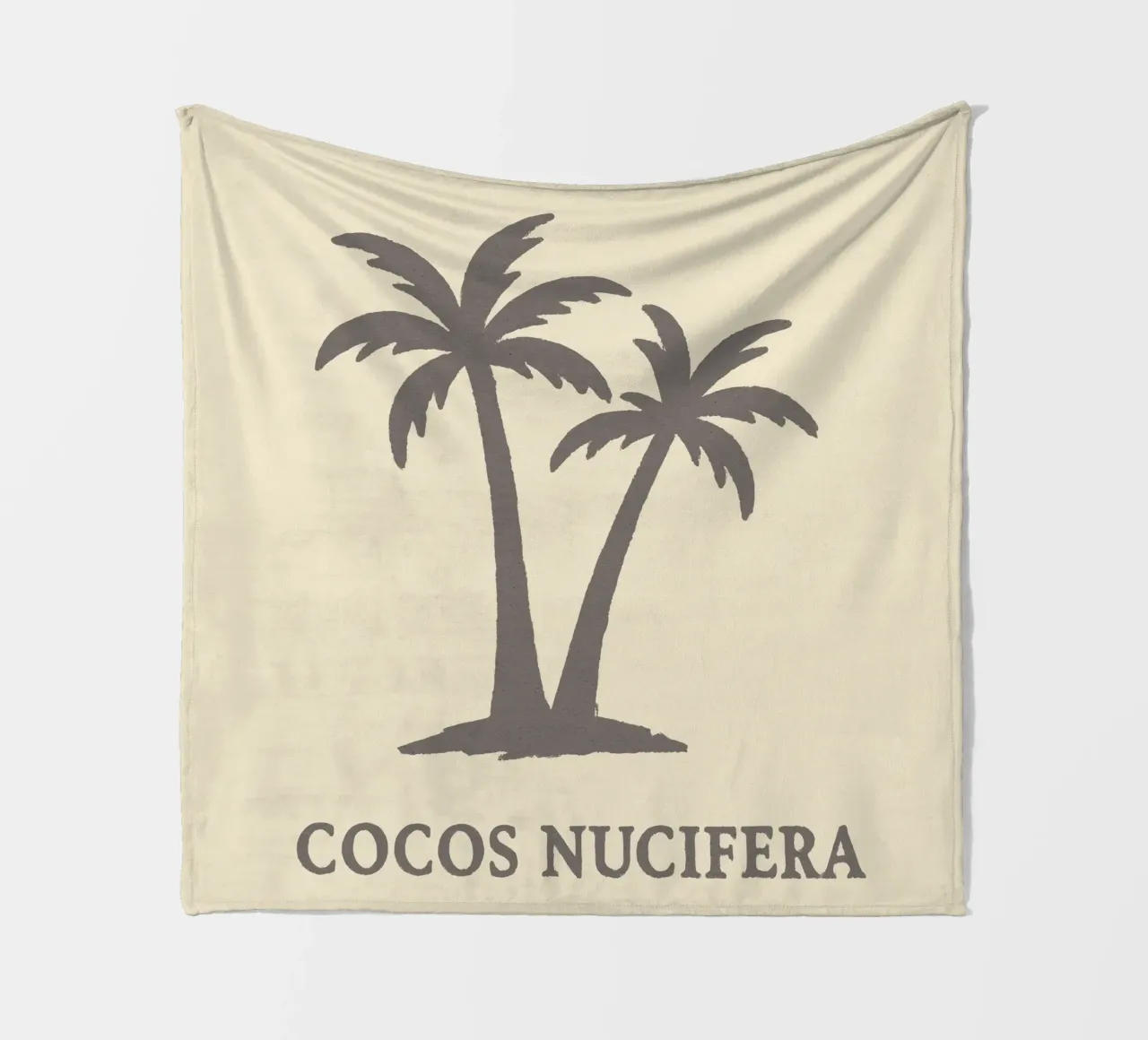 Cocos Nucifera (light) coperta in pile da treechild
