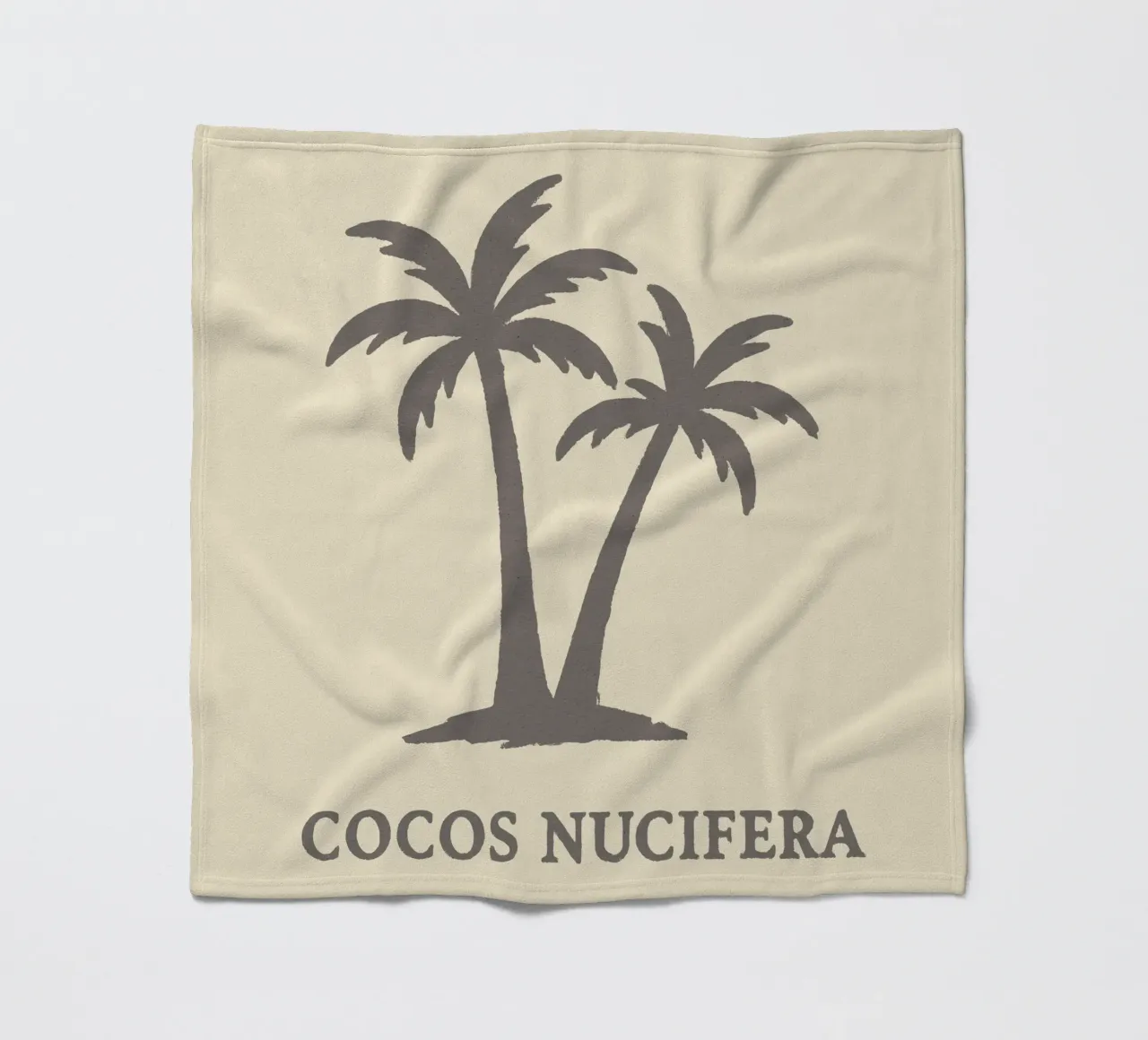 Cocos Nucifera (light) coperta in pile da treechild