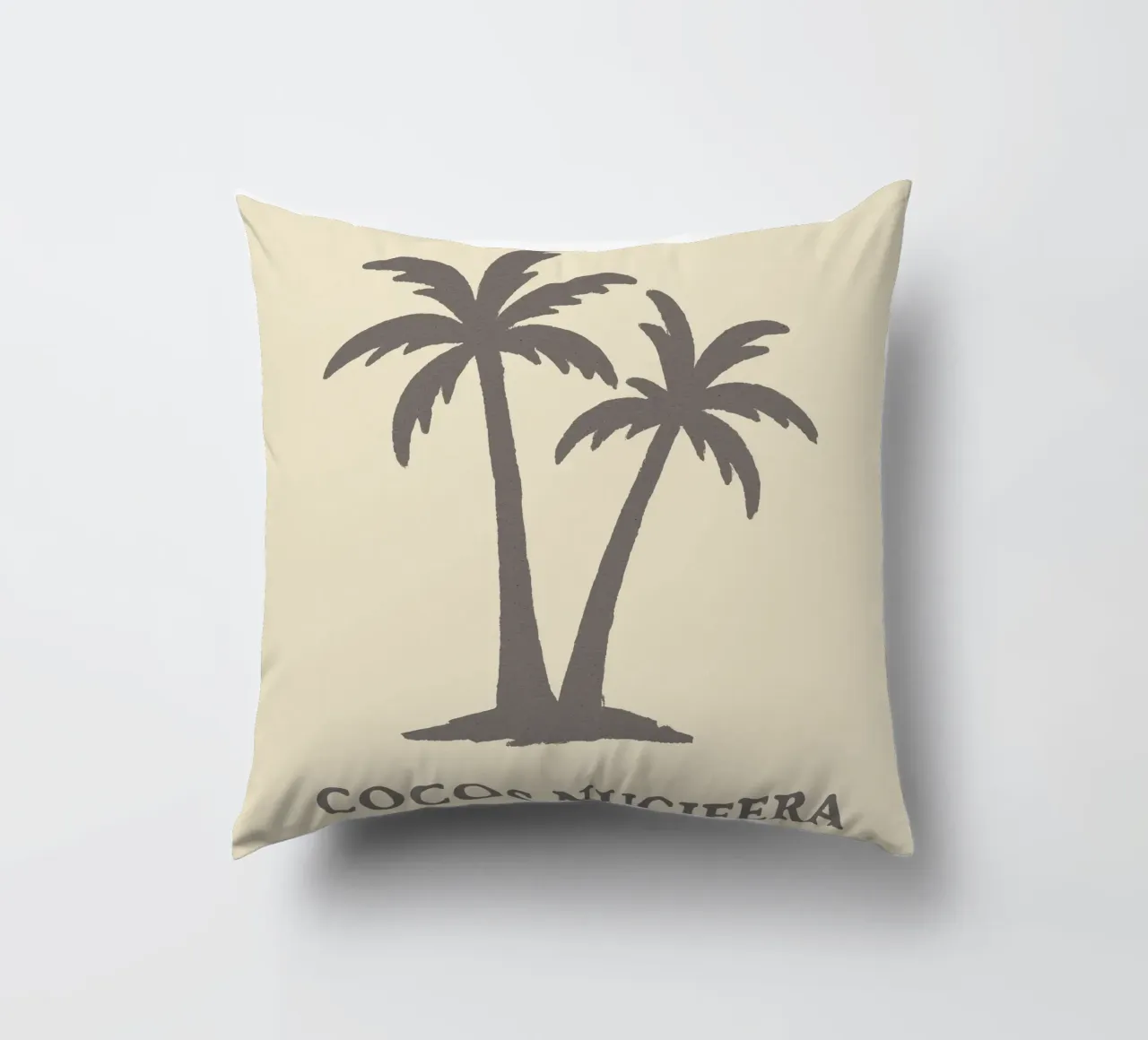 Cocos Nucifera (light) cuscino da treechild