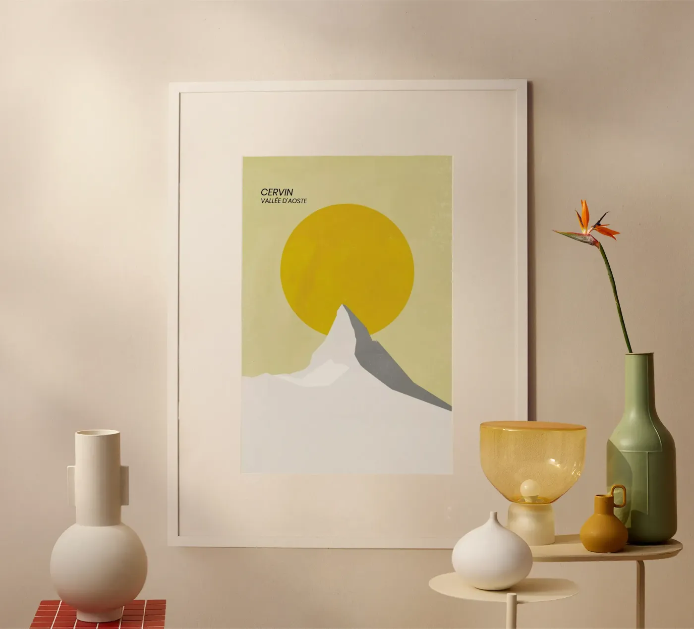 Matterhorn poster da The Cartography Collection