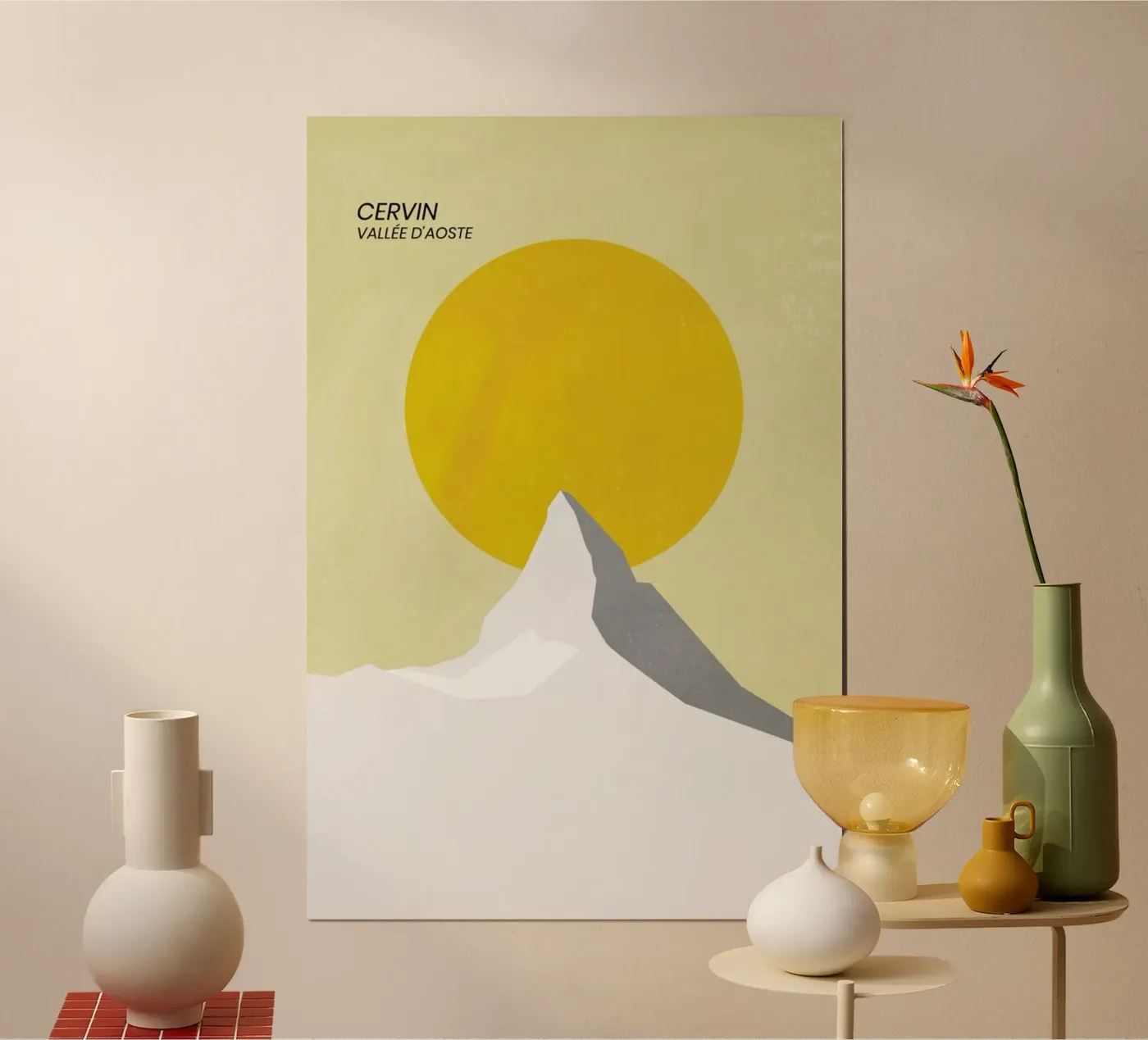 Matterhorn poster da The Cartography Collection