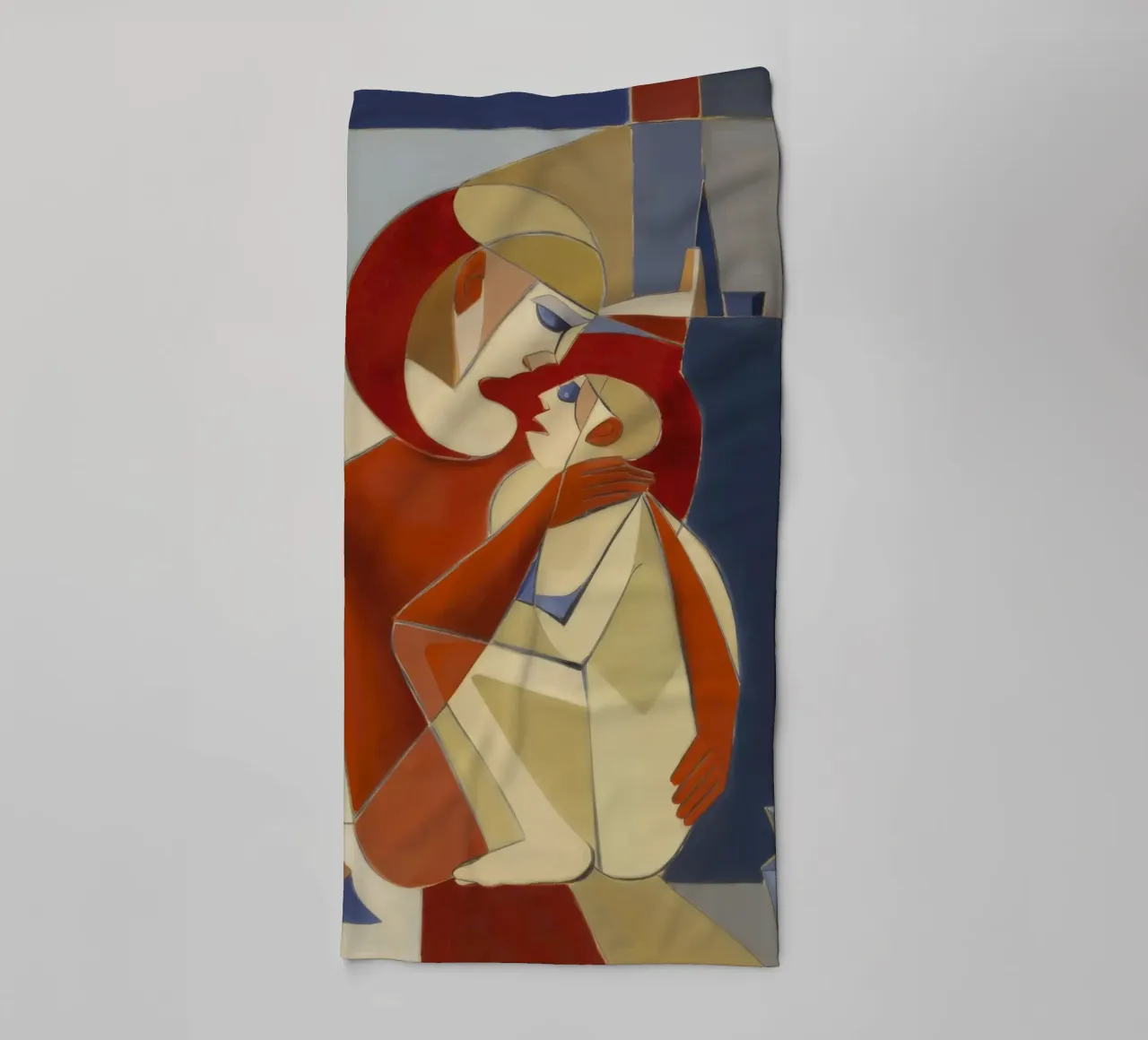 Enigmatic Gesture towel by Crimson Whisper
