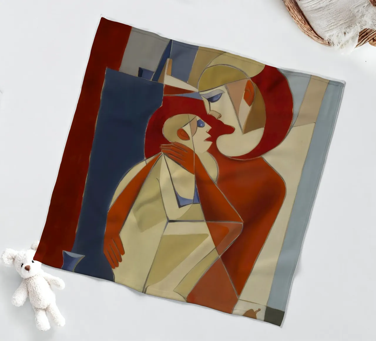 Gesto enigmatico coperta in pile da Crimson Whisper