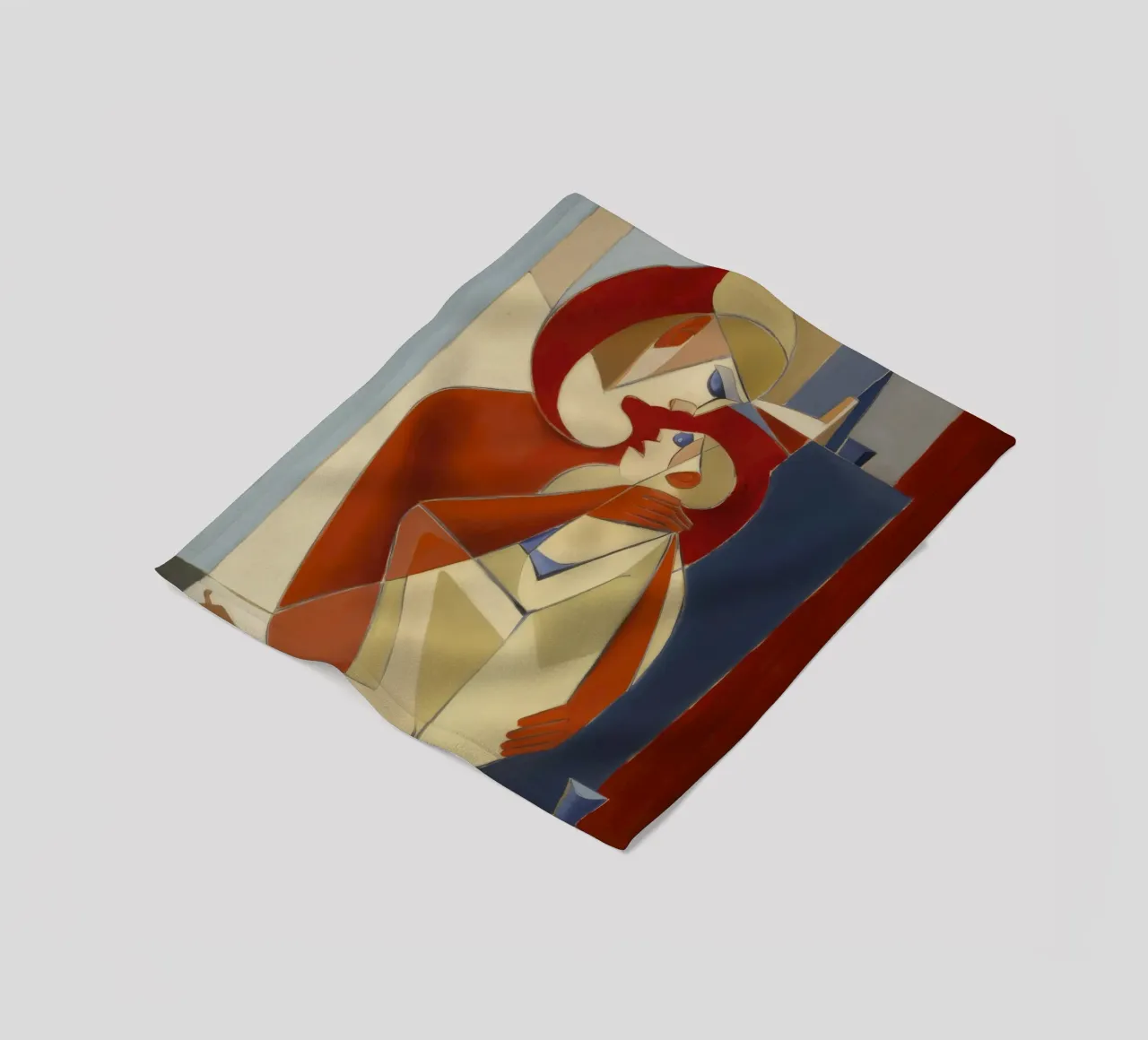 Gesto enigmatico coperta in pile da Crimson Whisper