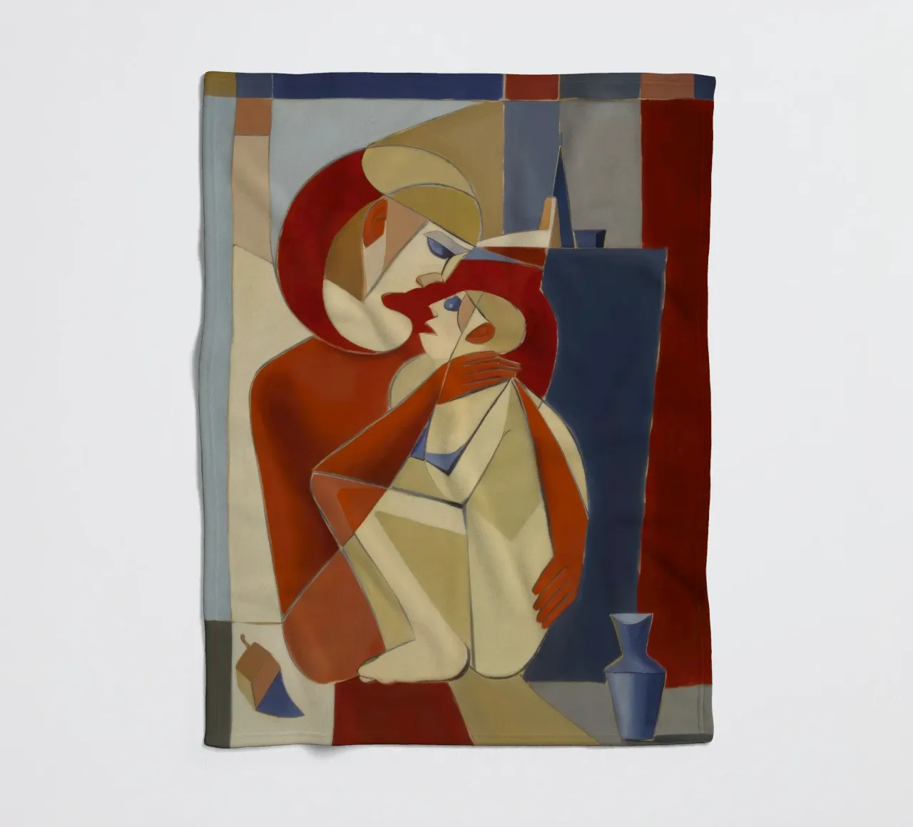 Gesto enigmatico coperta in pile da Crimson Whisper