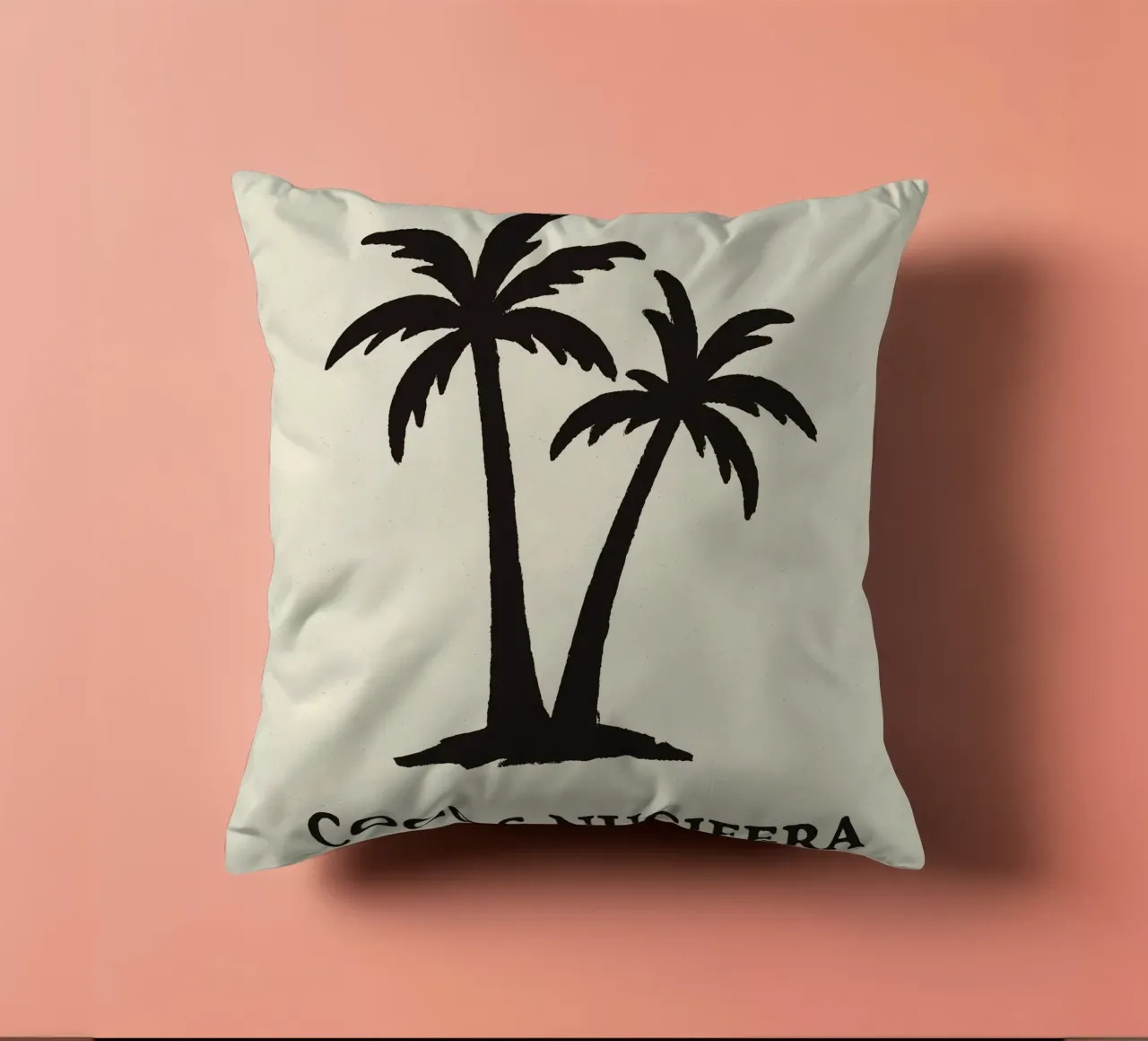 Cocos Nucifera (dark ) cuscino da treechild