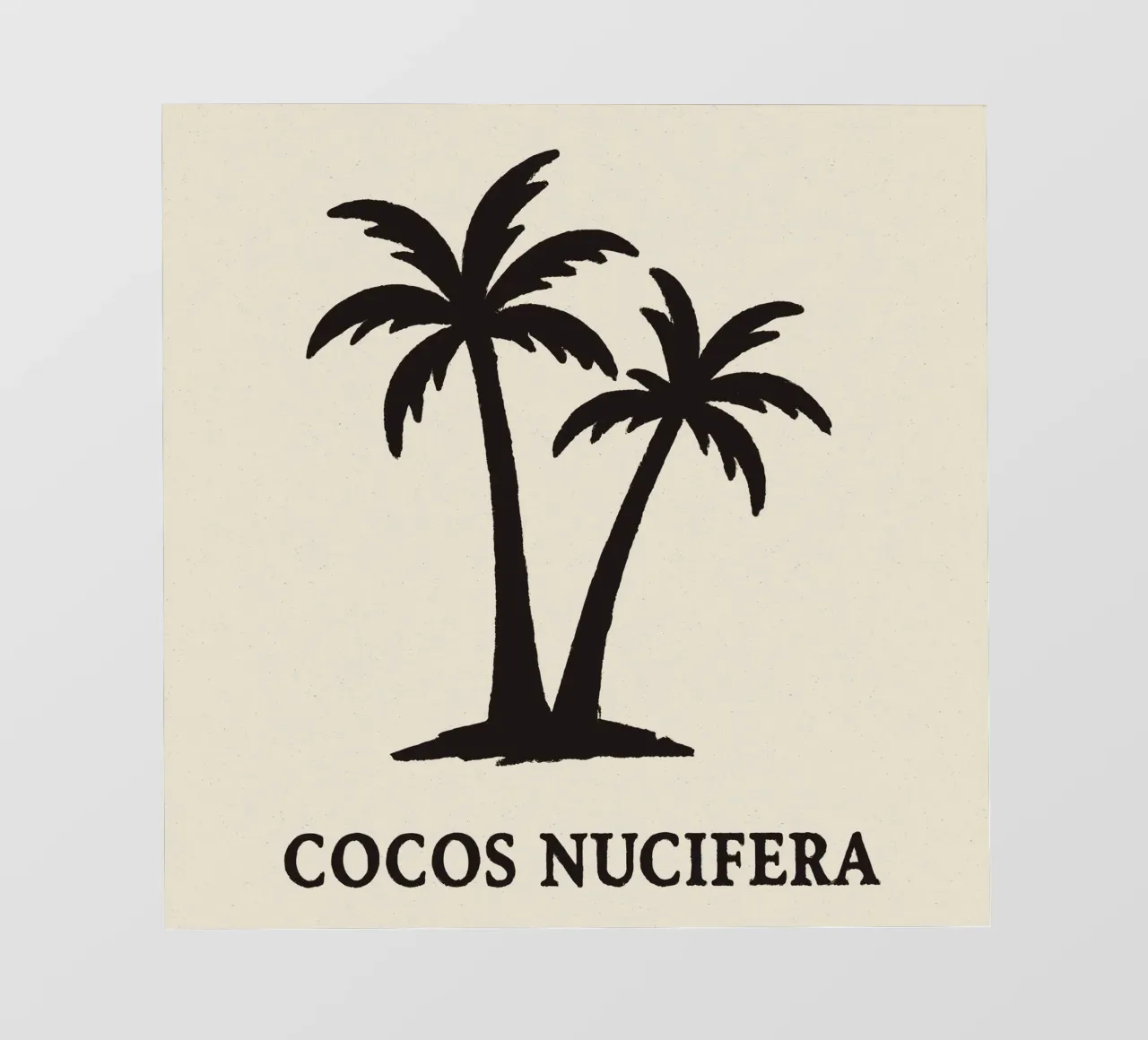 Cocos Nucifera (dark ) pellicola backlit da treechild