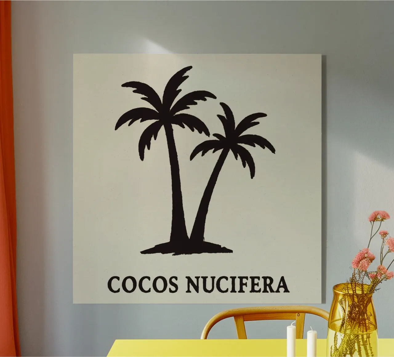 Cocos Nucifera (dark ) plexiglass da treechild