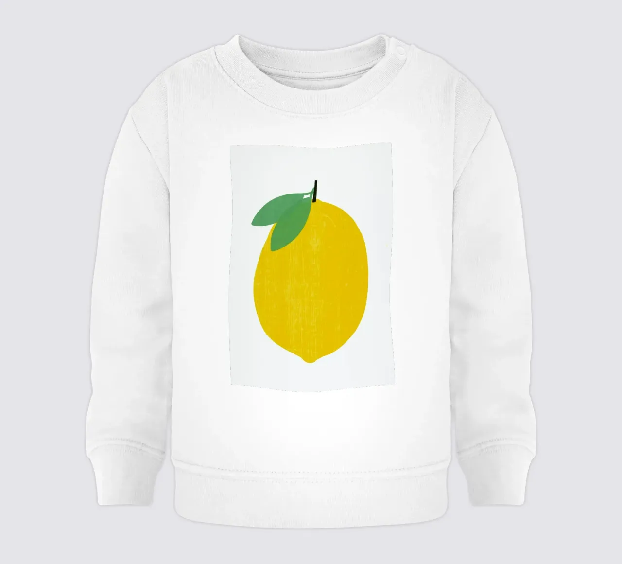 Lemon felpa neonato da Pure