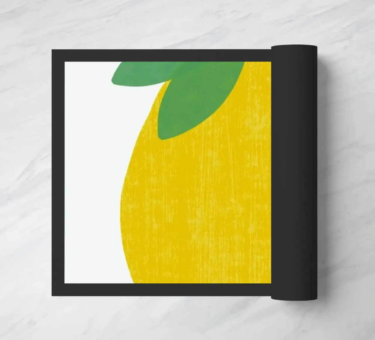 Lemon deurmat van Pure