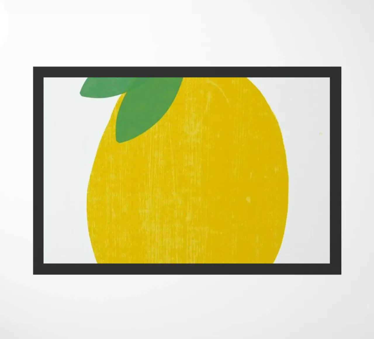 Lemon deurmat van Pure