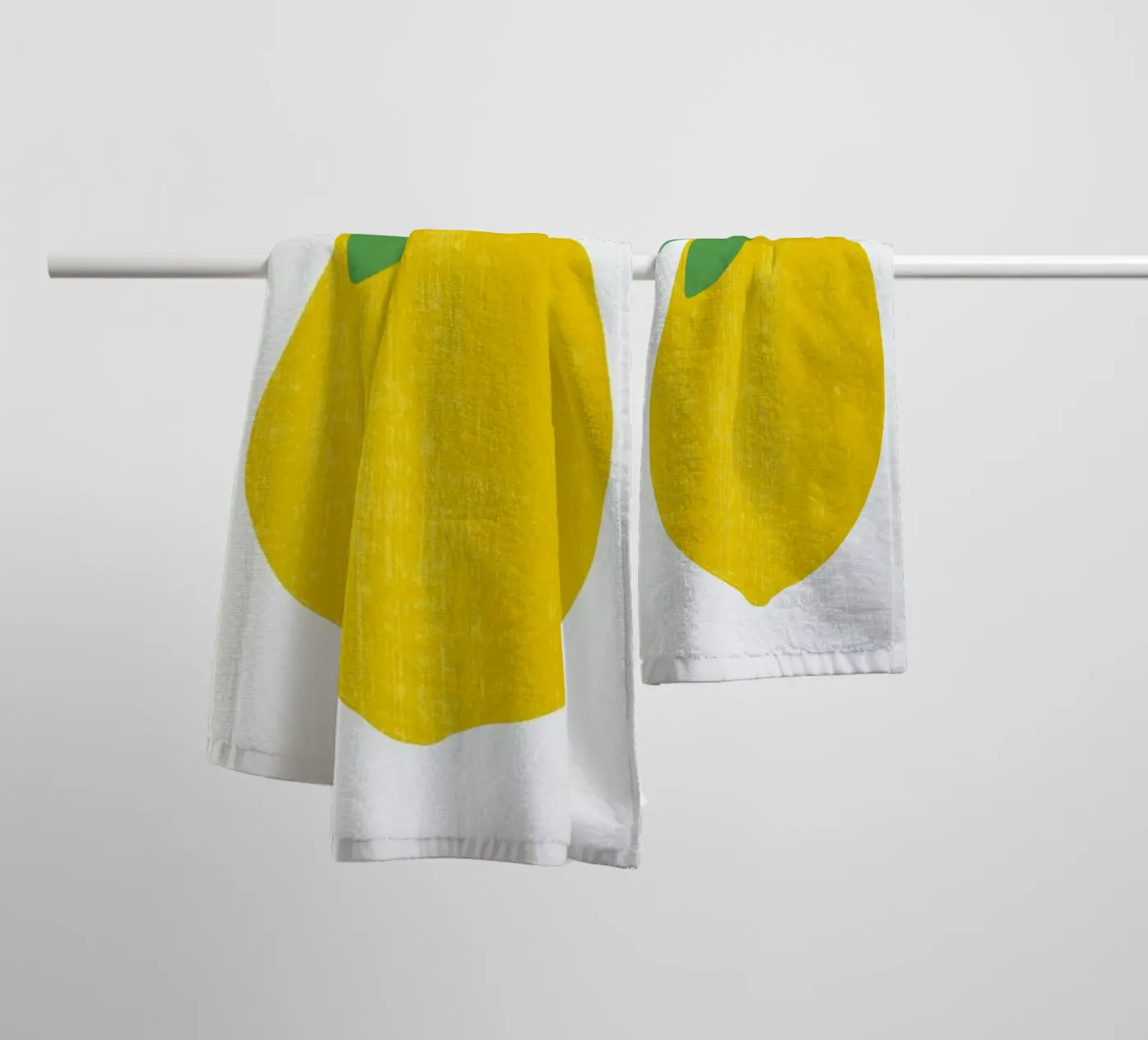 Lemon towel by Pure