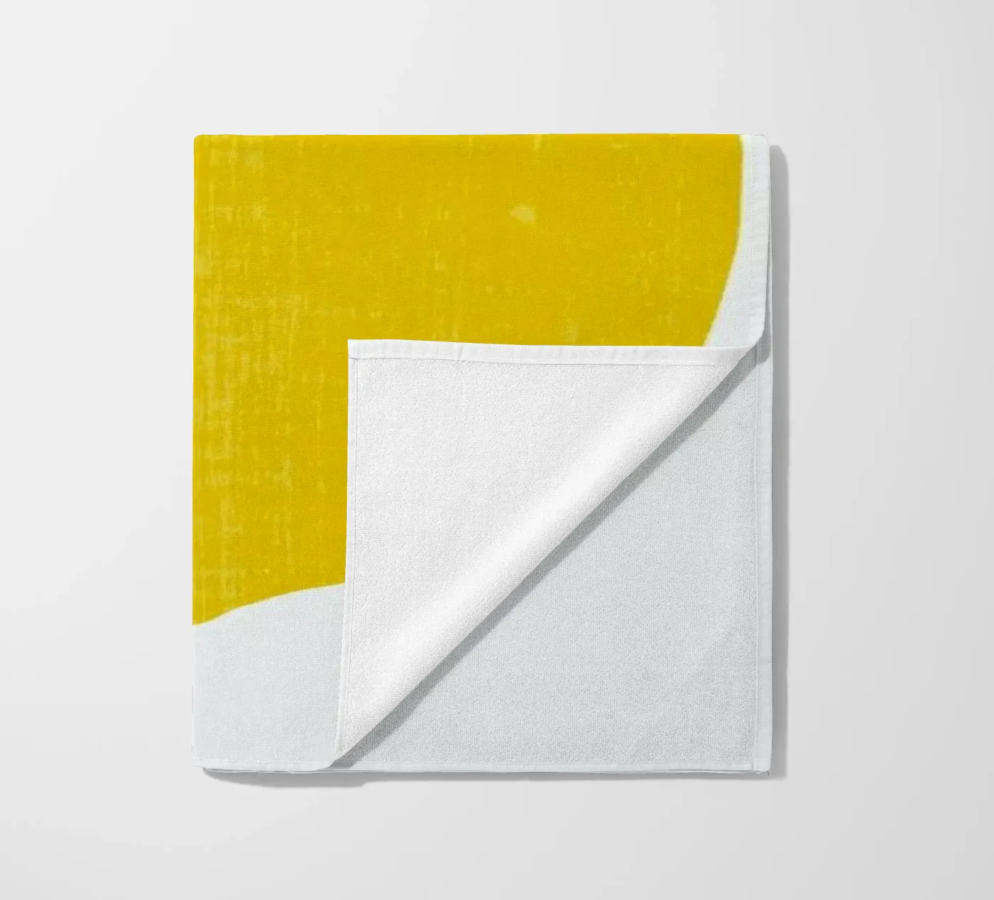 Lemon strandhanddoek van Pure