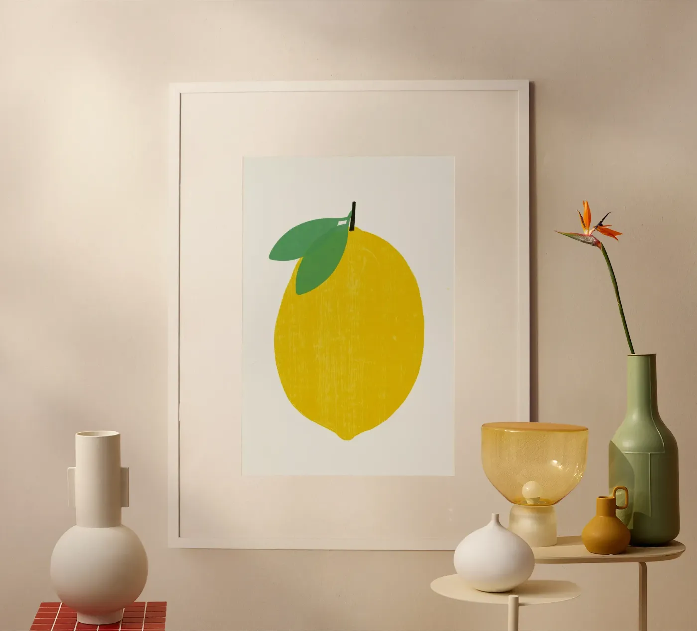 Lemon poster van Pure