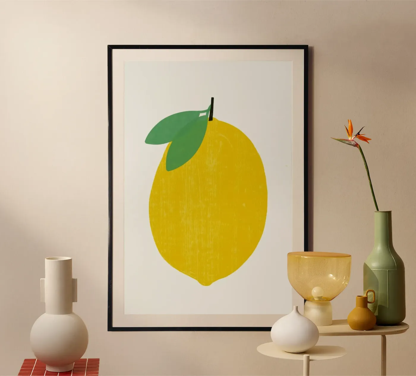 Lemon poster van Pure