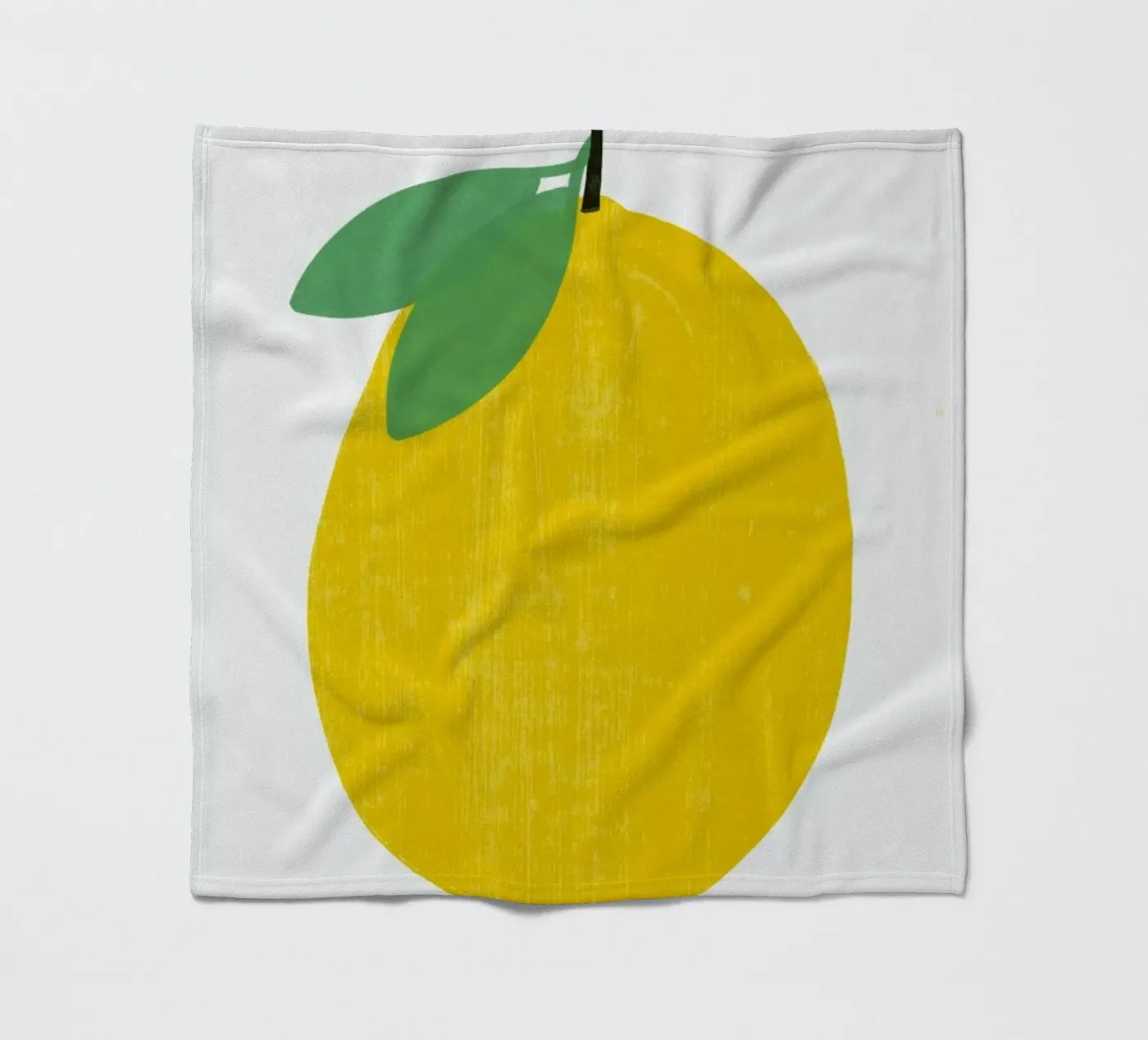 Lemon fleecedeken van Pure