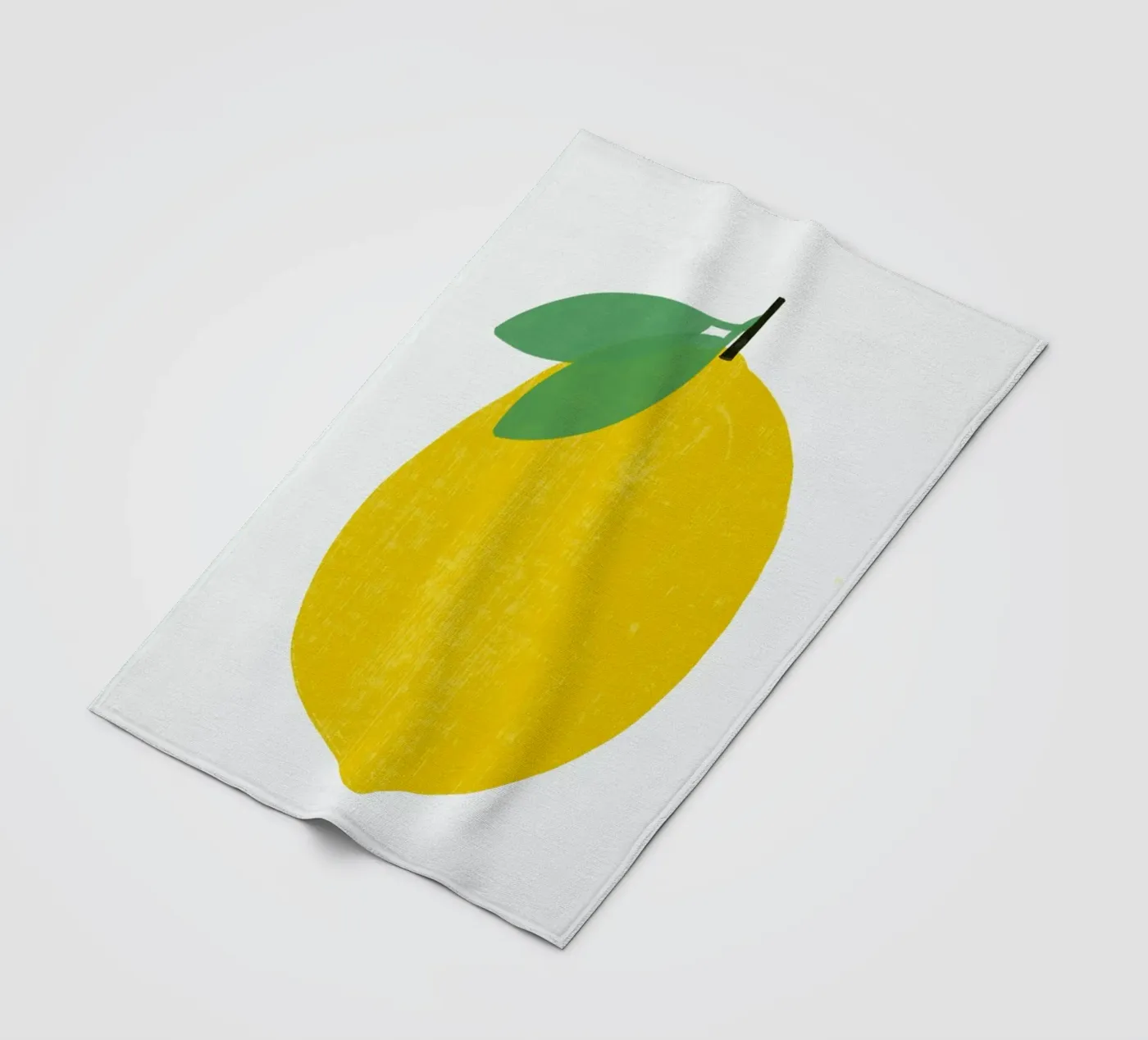 Lemon fleecedeken van Pure