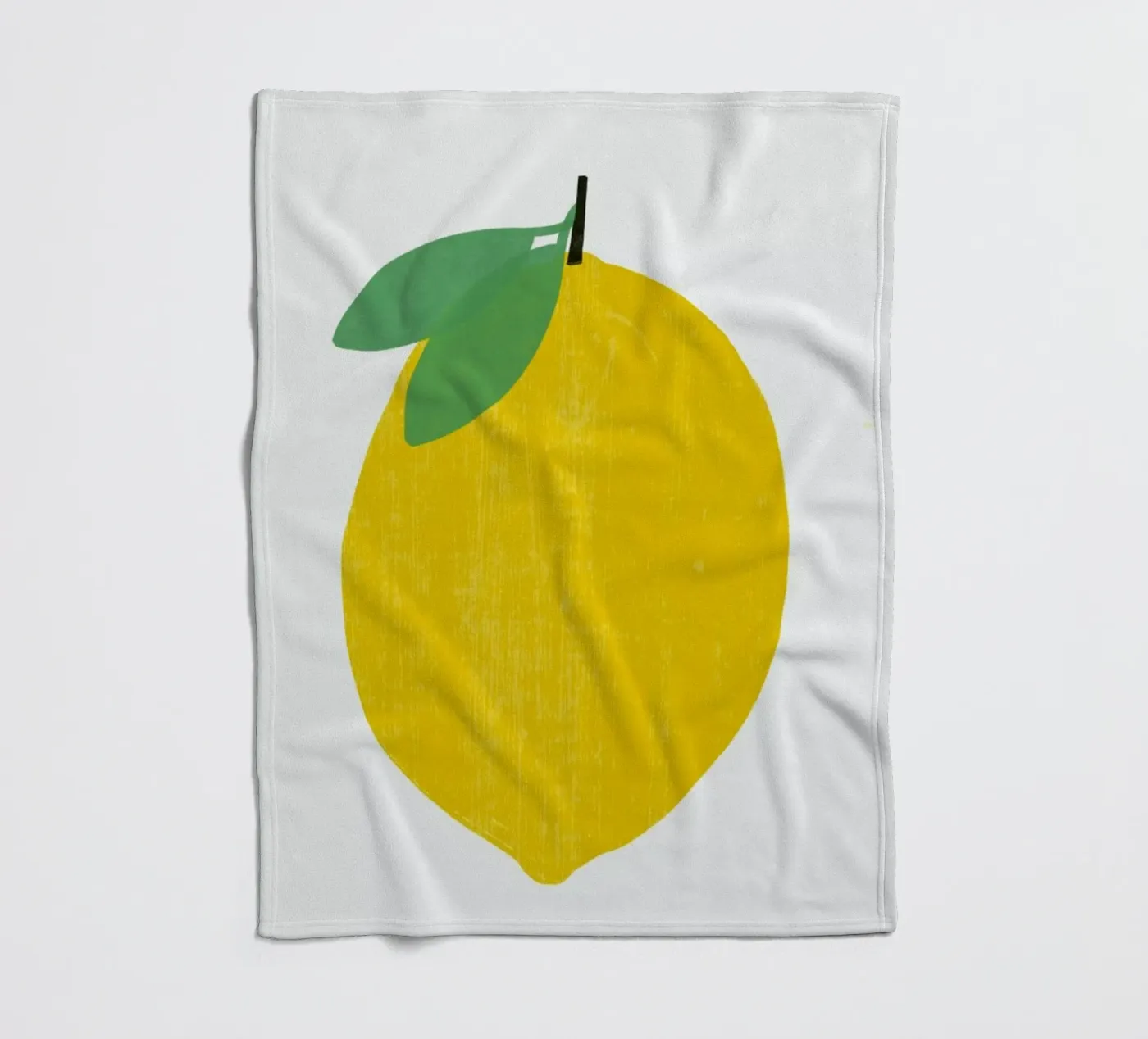 Lemon fleecedeken van Pure