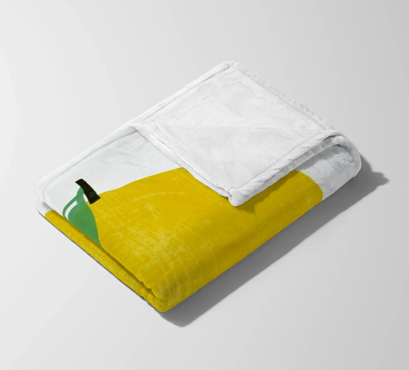 Lemon fleecedeken van Pure