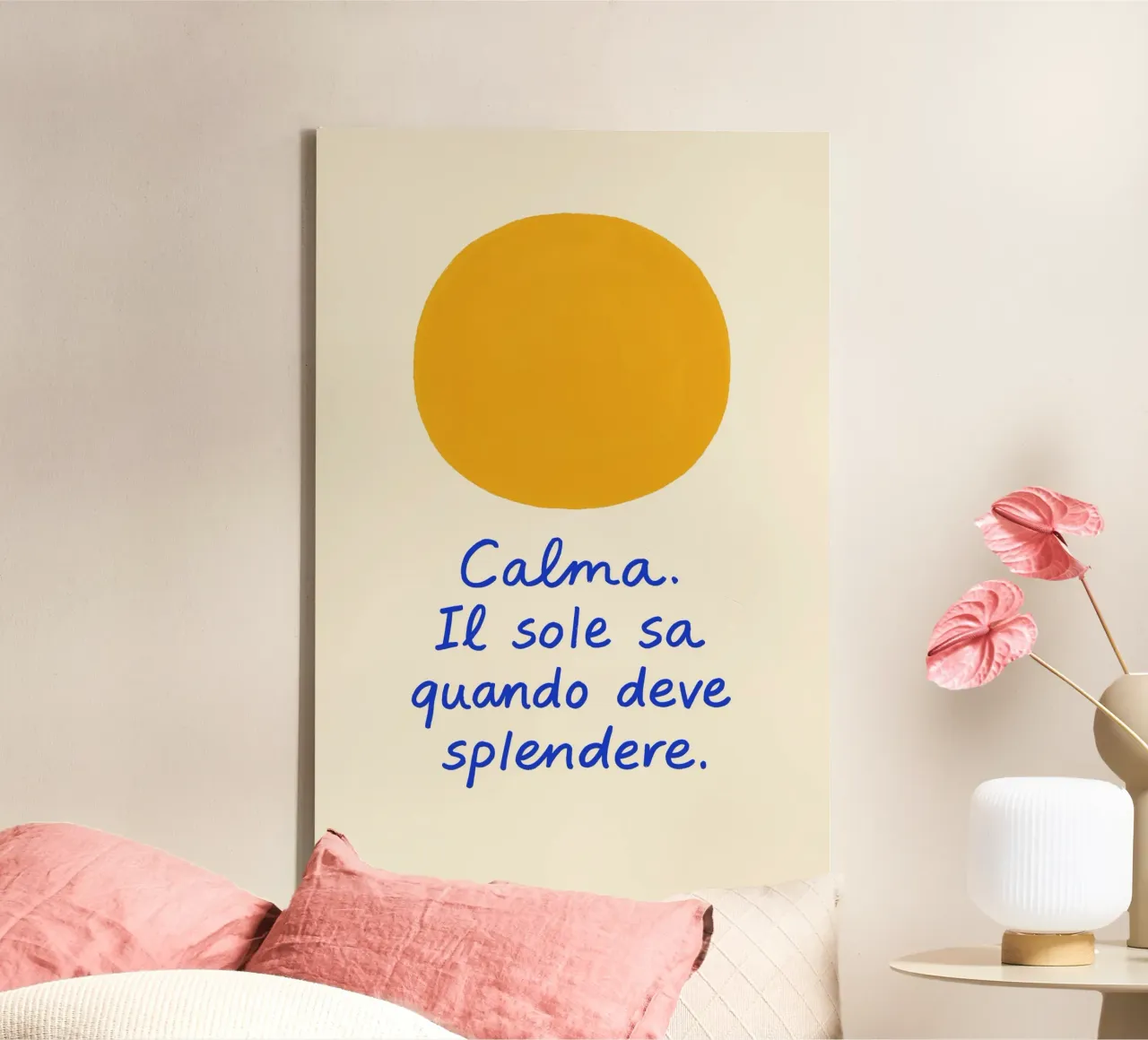 Calma tela con Cornice a cassetta da treechild