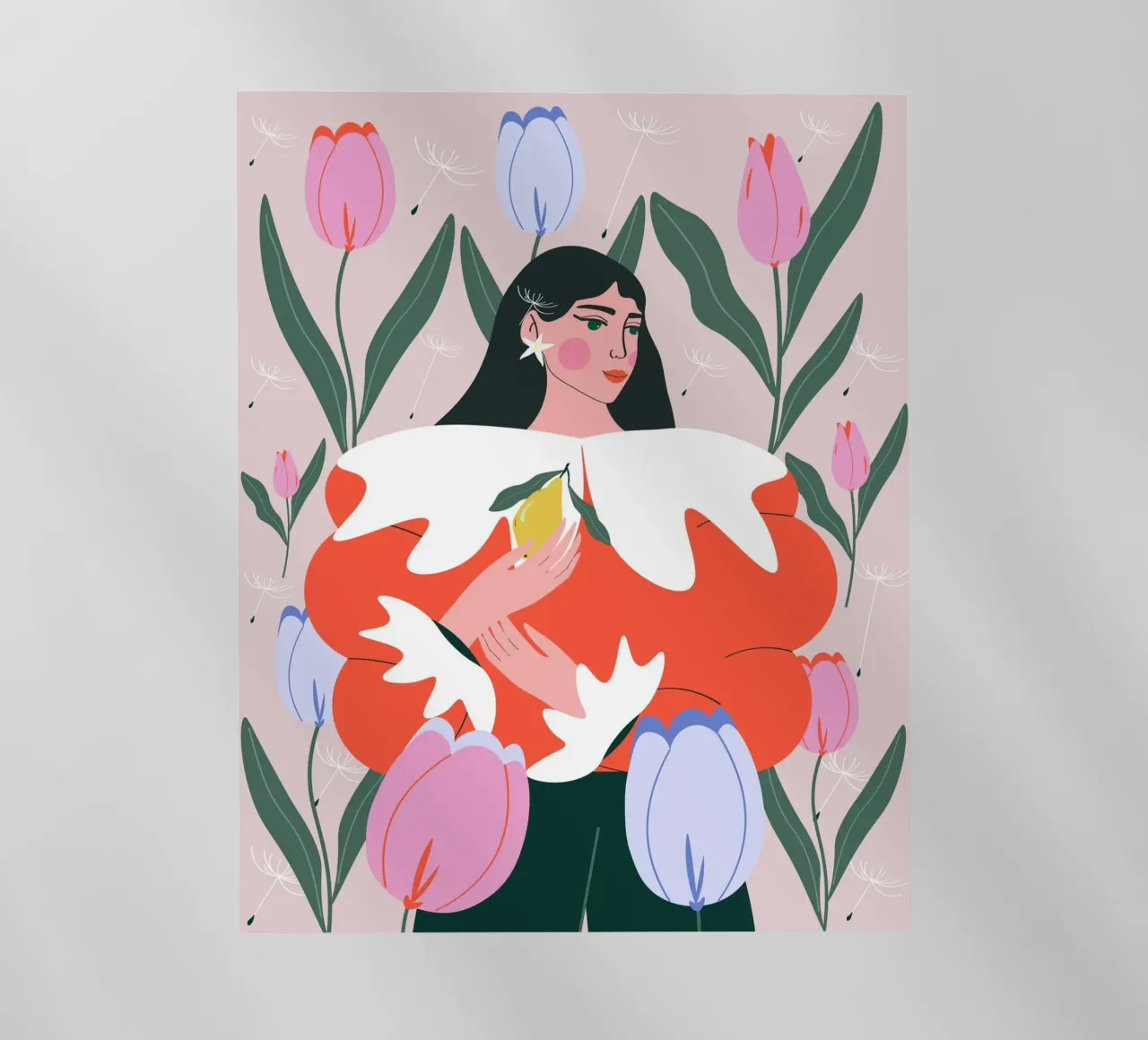 A Blooming New Chaper pellicola backlit da Silvie Illustration