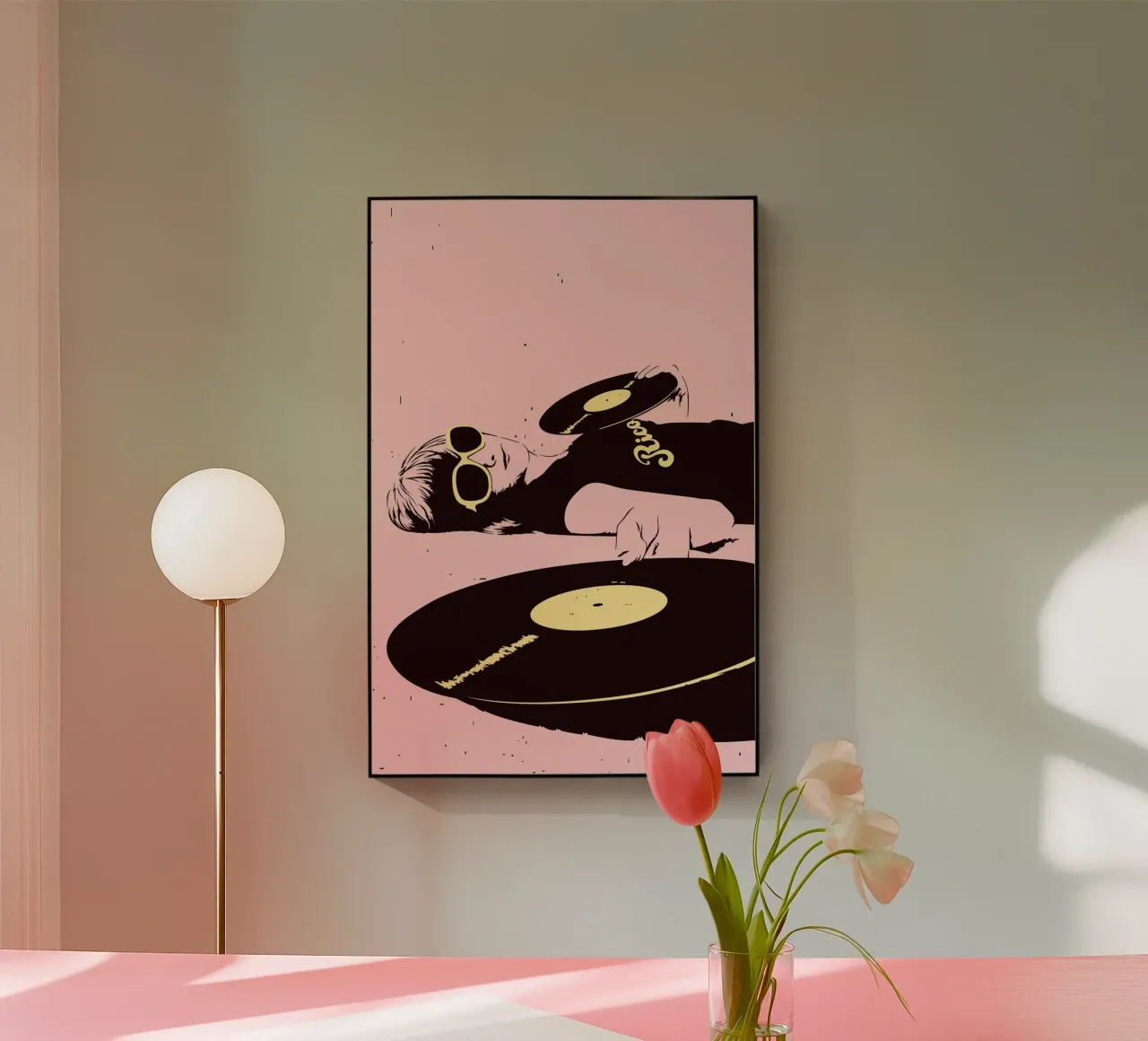 Vinyl Lover plexiglass da Cranio Dsgn