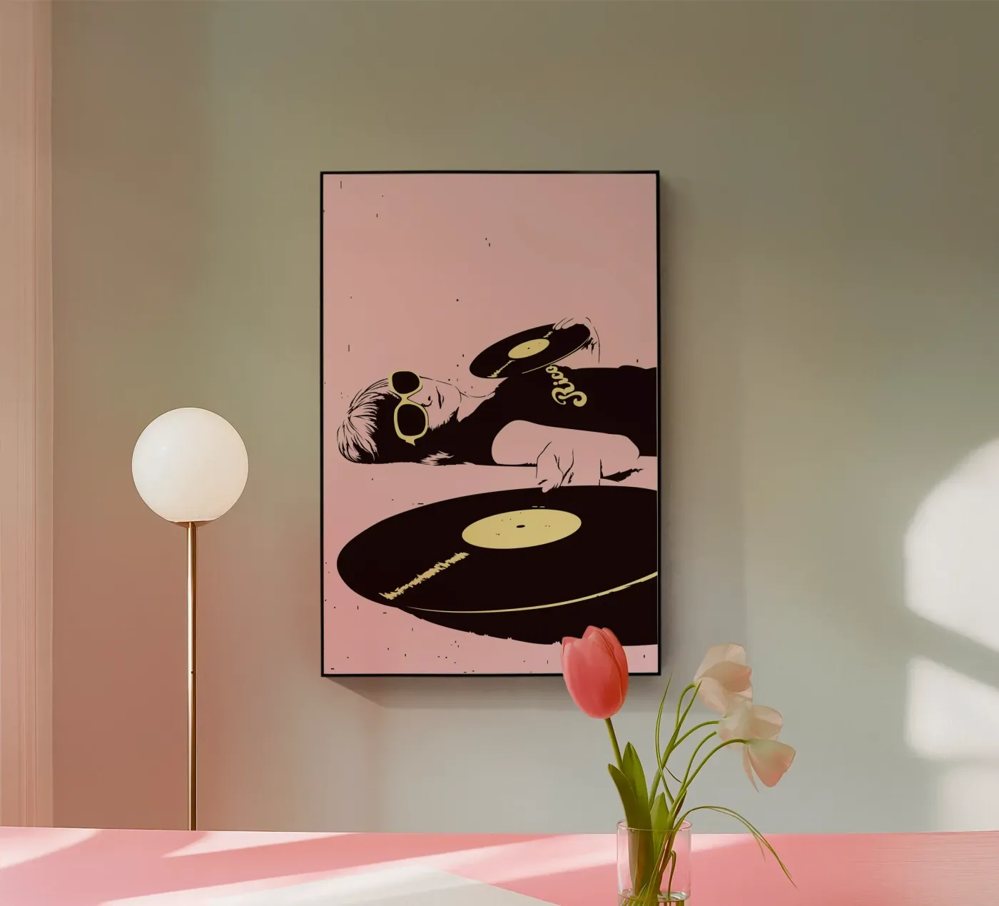 Vinyl Lover plexiglass da Cranio Dsgn