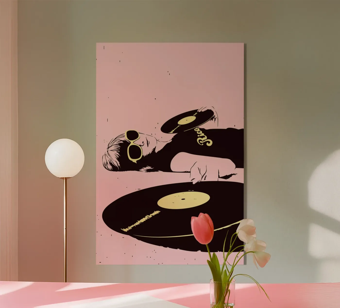 Vinyl Lover plexiglass da Cranio Dsgn