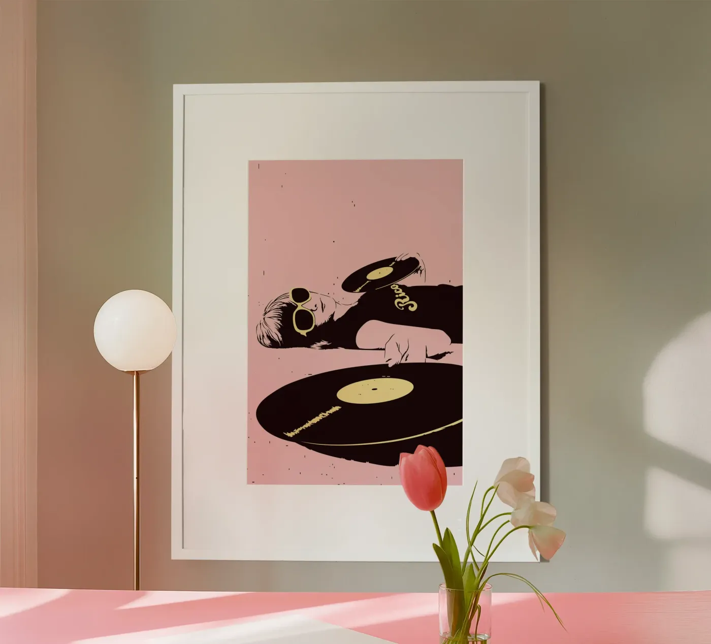 Vinyl Lover poster da Cranio Dsgn