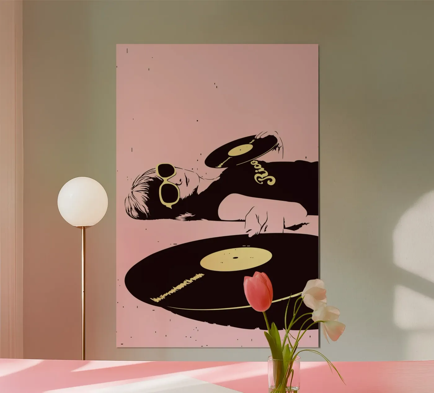Vinyl Lover poster da Cranio Dsgn